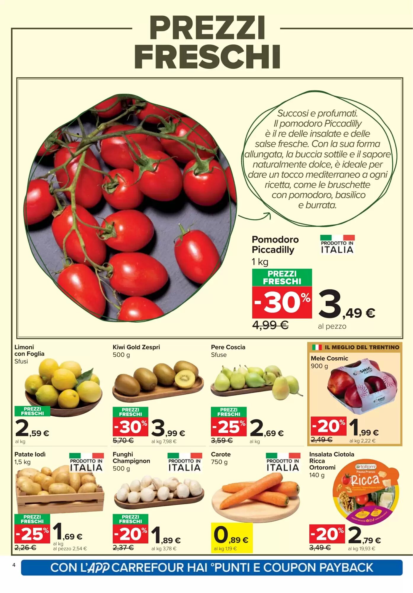 Volantino promozionale Carrefour Market  valide dal 05/05/2026 - Pagina 4.