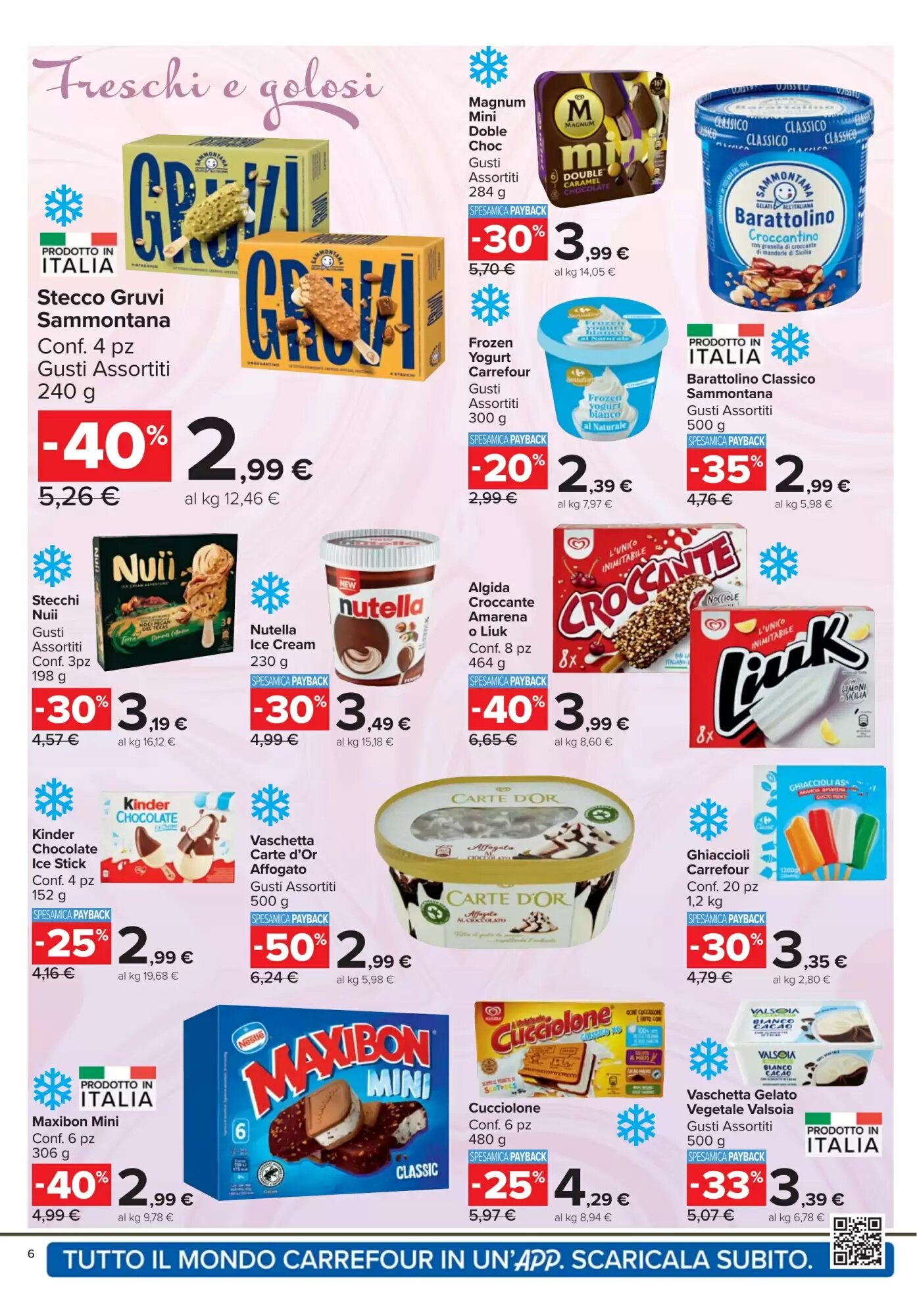 Volantino promozionale Carrefour Market  valide dal 05/05/2026 - Pagina 6.