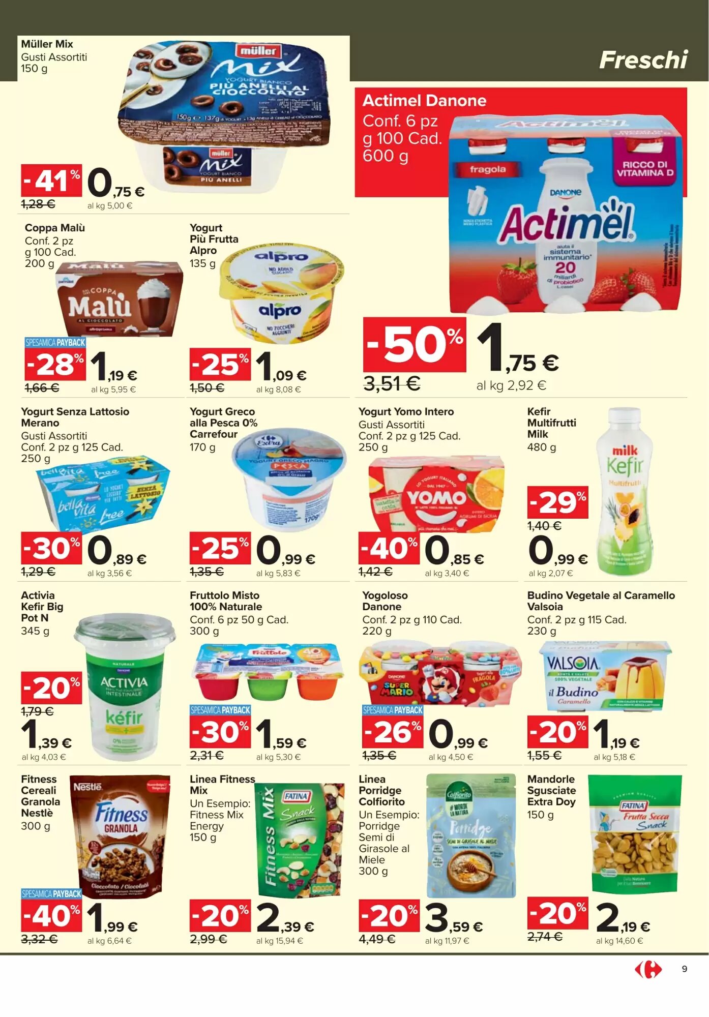 Volantino promozionale Carrefour Market  valide dal 05/05/2026 - Pagina 9.