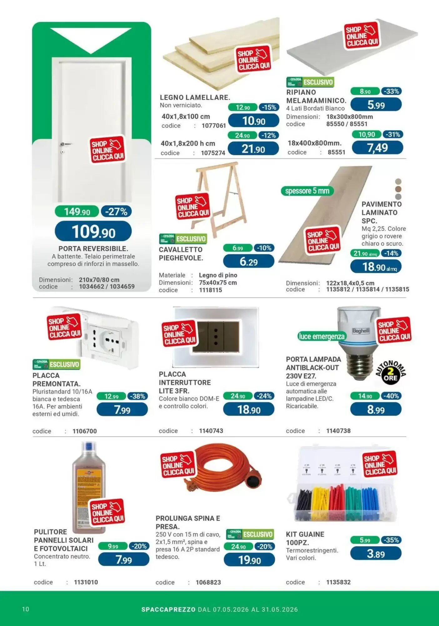 Volantino promozionale Cfadda  valide dal 06/05/2026 - Pagina 10.