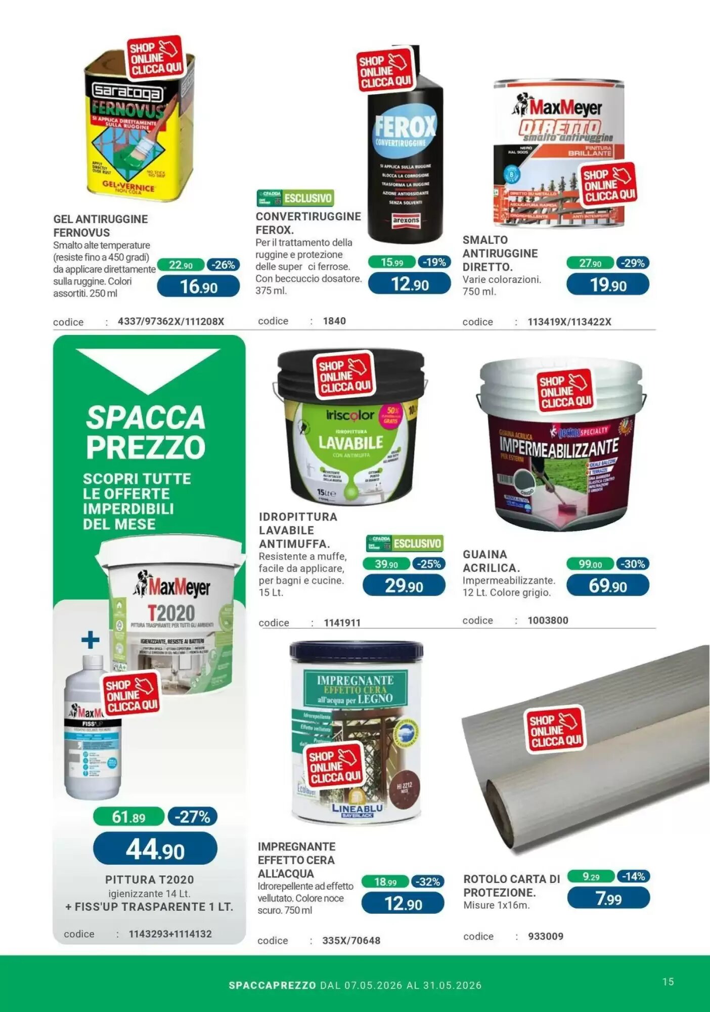 Volantino promozionale Cfadda  valide dal 06/05/2026 - Pagina 15.