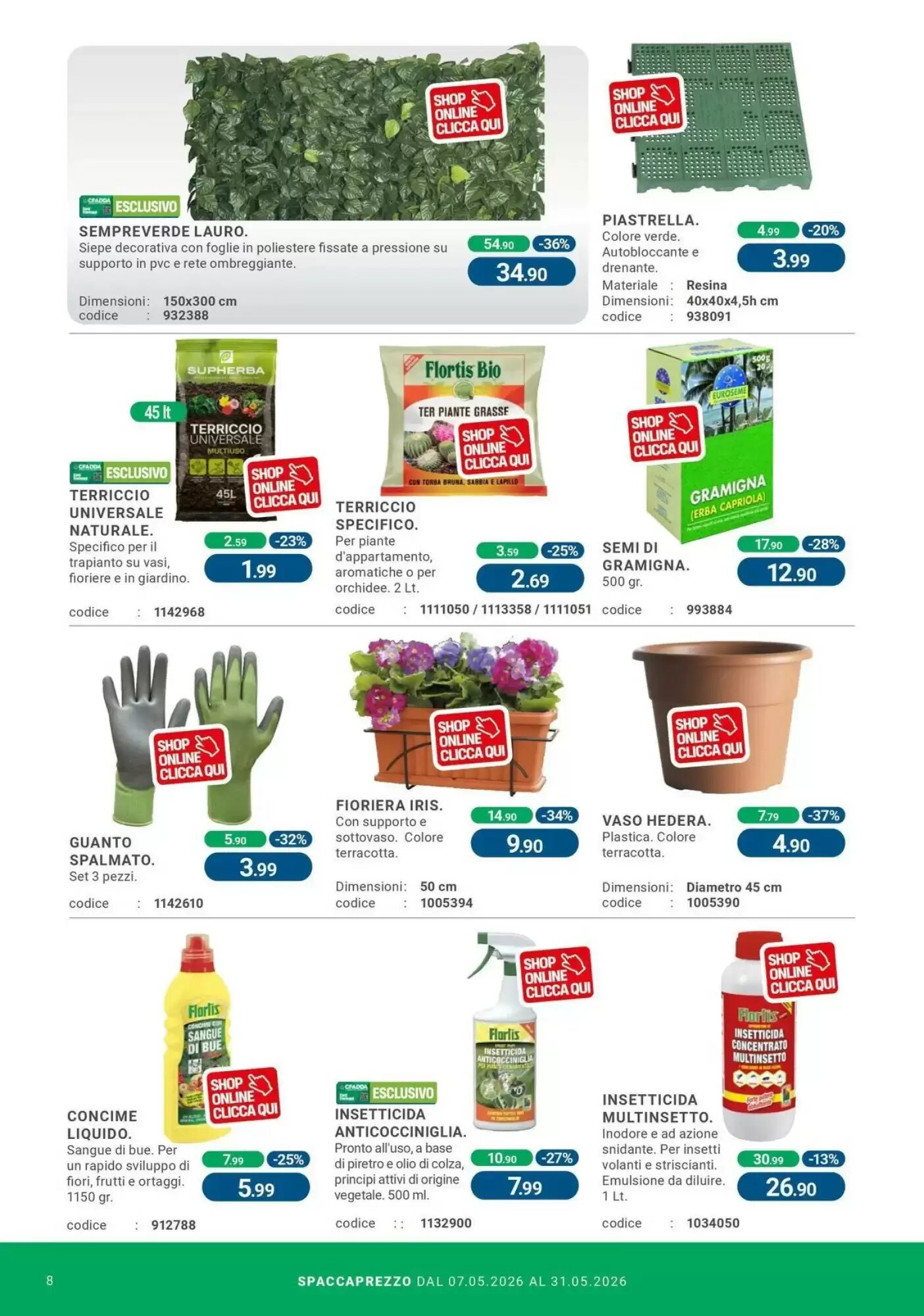 Volantino promozionale Cfadda  valide dal 06/05/2026 - Pagina 8.