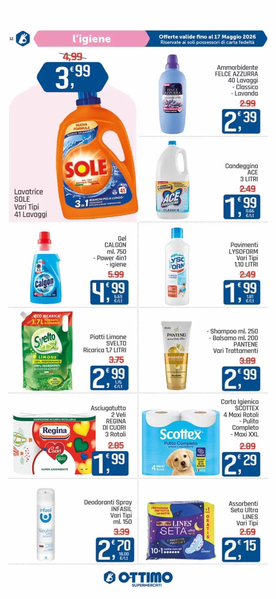 Volantino promozionale Ottimo Market  valide dal 06/05/2026 - Pagina 12.