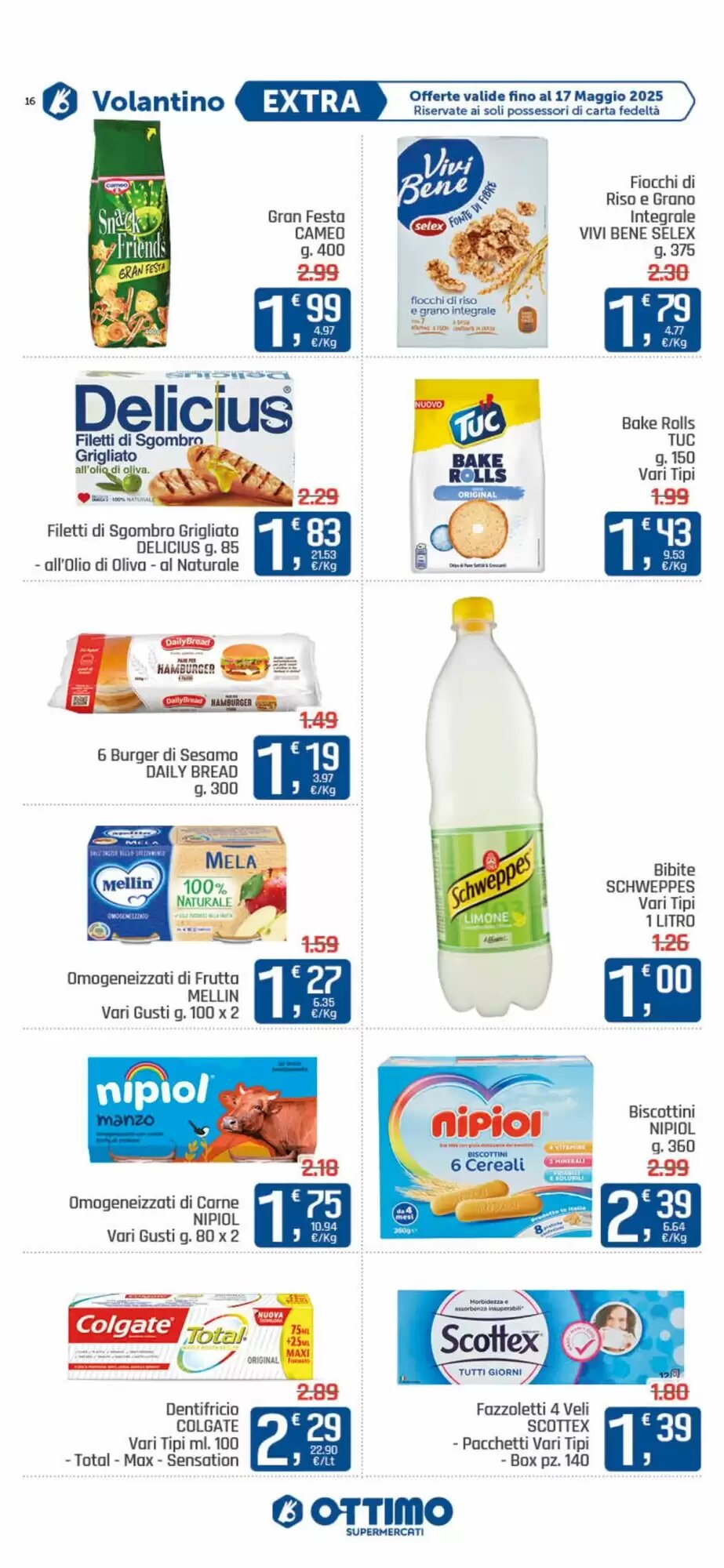 Volantino promozionale Ottimo Market  valide dal 06/05/2026 - Pagina 16.