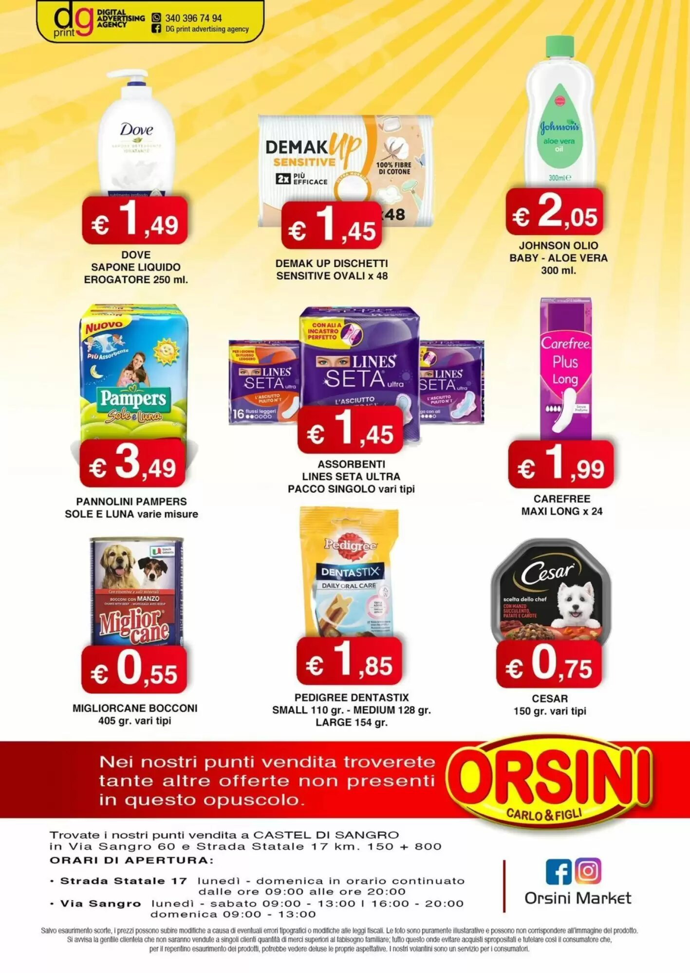 Volantino promozionale Orsini Market  valide dal 06/05/2026 - Pagina 12.