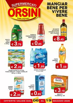 Volantino promozionale Orsini Market  valide dal 06/05/2026
