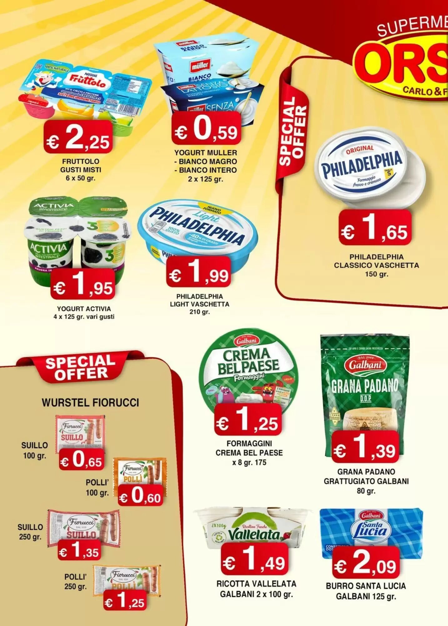 Volantino promozionale Orsini Market  valide dal 06/05/2026 - Pagina 8.