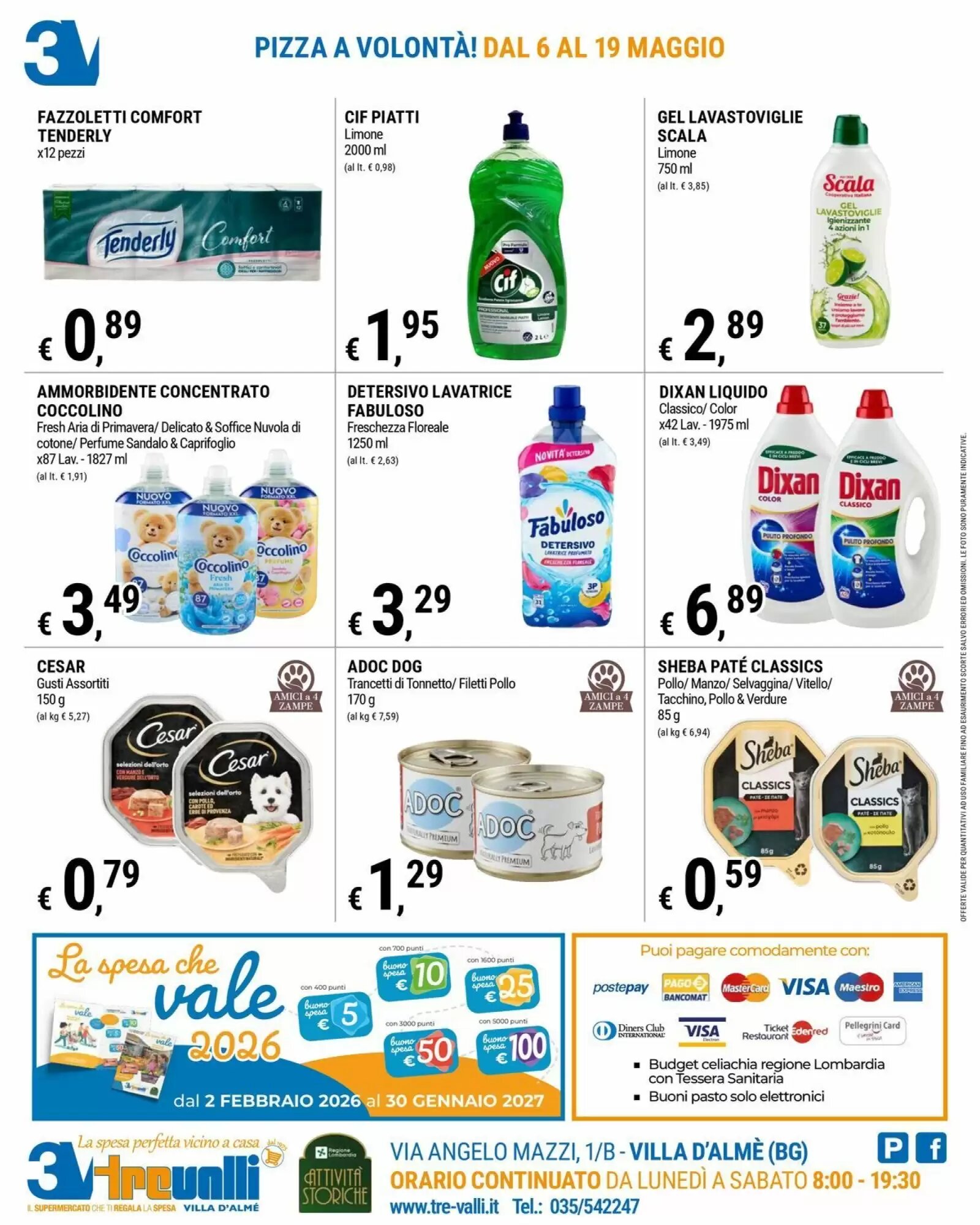 Volantino promozionale Tre Valli Supermercato  valide dal 06/05/2026 - Pagina 12.