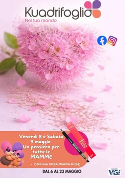 Volantino promozionale Kuadrifoglio  valide dal 06/05/2026