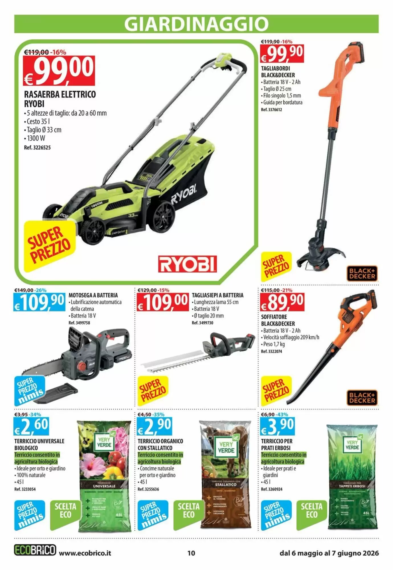 Volantino promozionale Ecobrico  valide dal 06/05/2026 - Pagina 10.