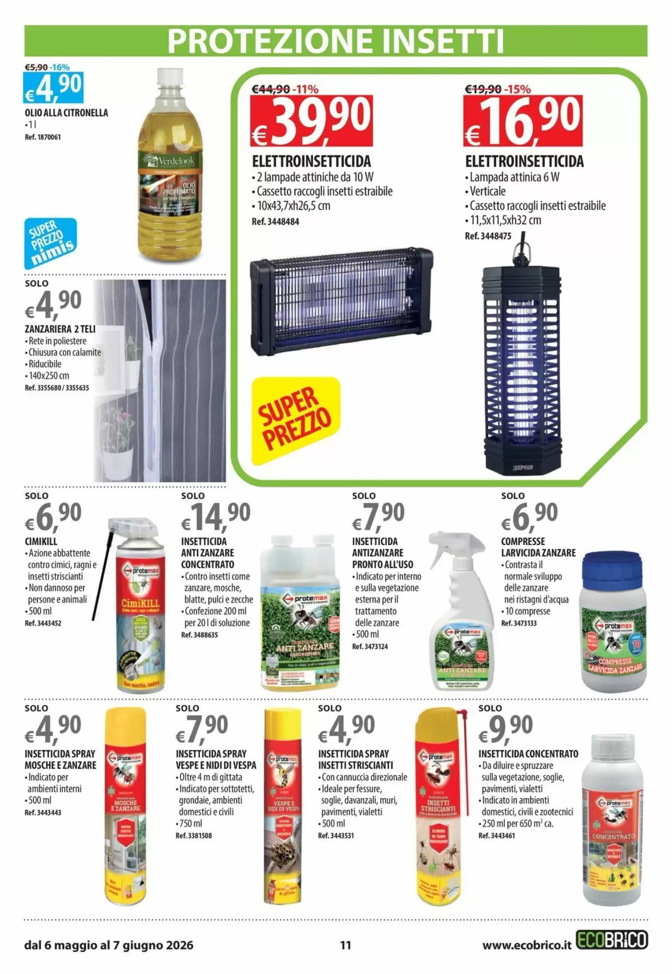 Volantino promozionale Ecobrico  valide dal 06/05/2026 - Pagina 11.