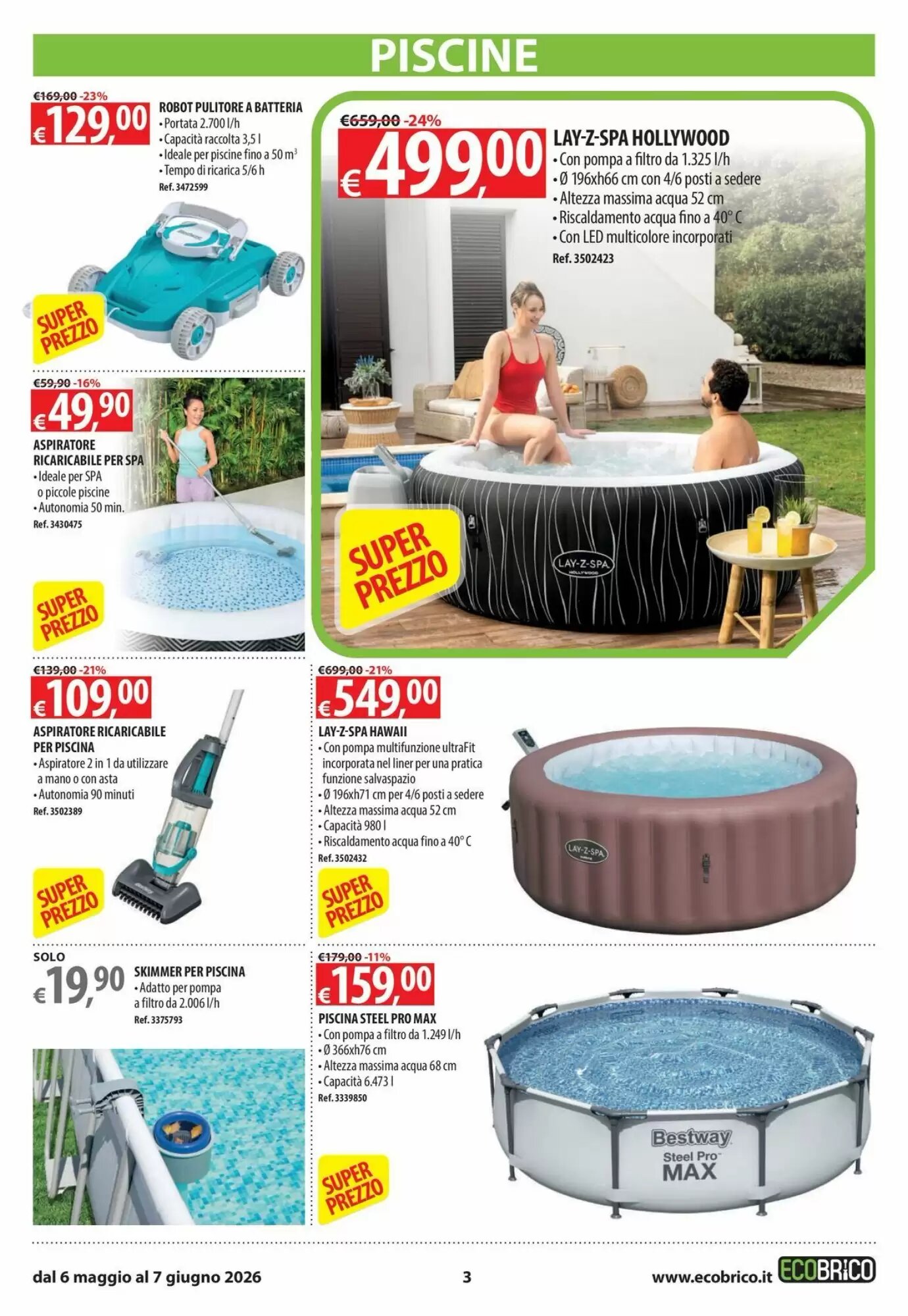 Volantino promozionale Ecobrico  valide dal 06/05/2026 - Pagina 3.