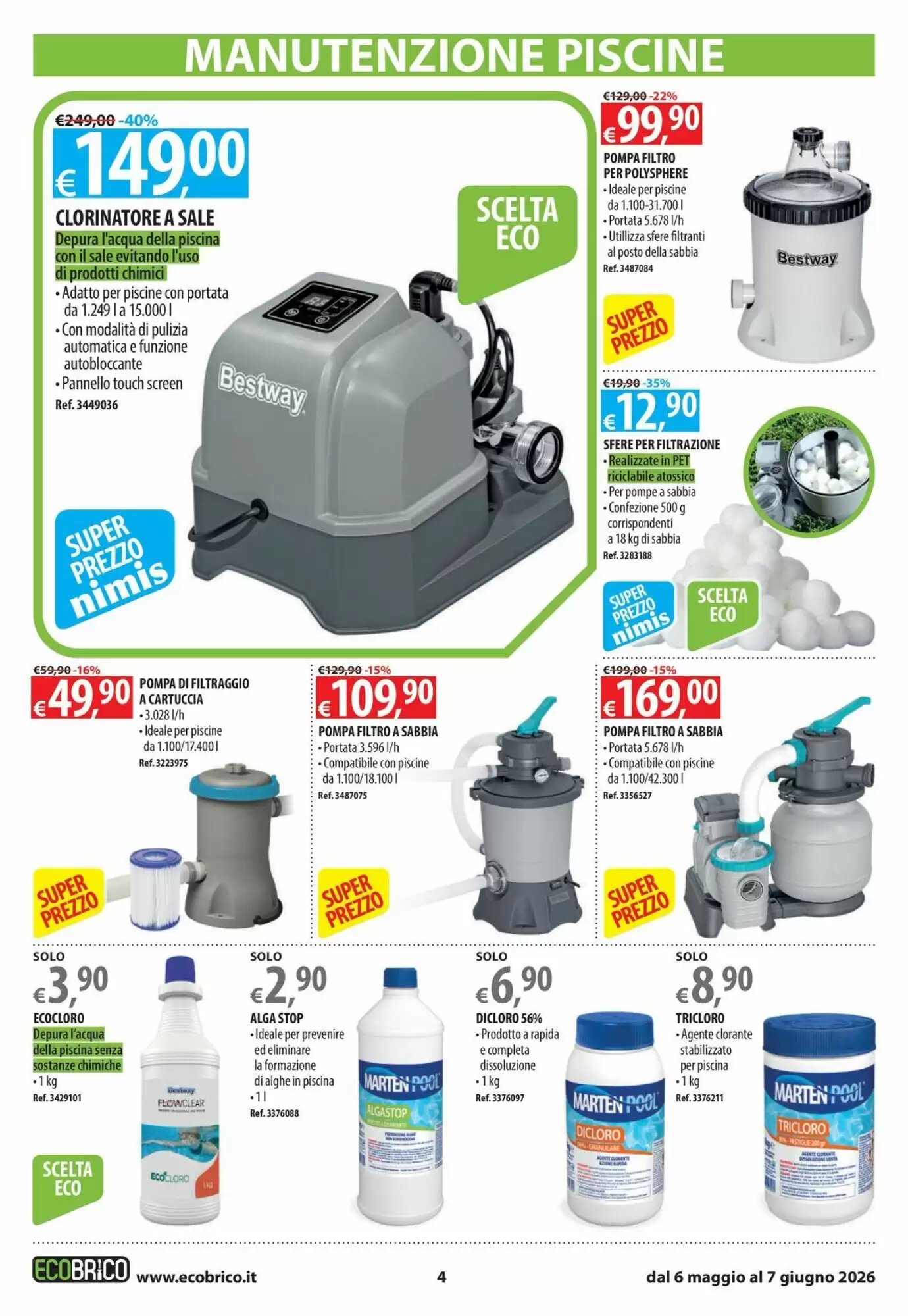 Volantino promozionale Ecobrico  valide dal 06/05/2026 - Pagina 4.