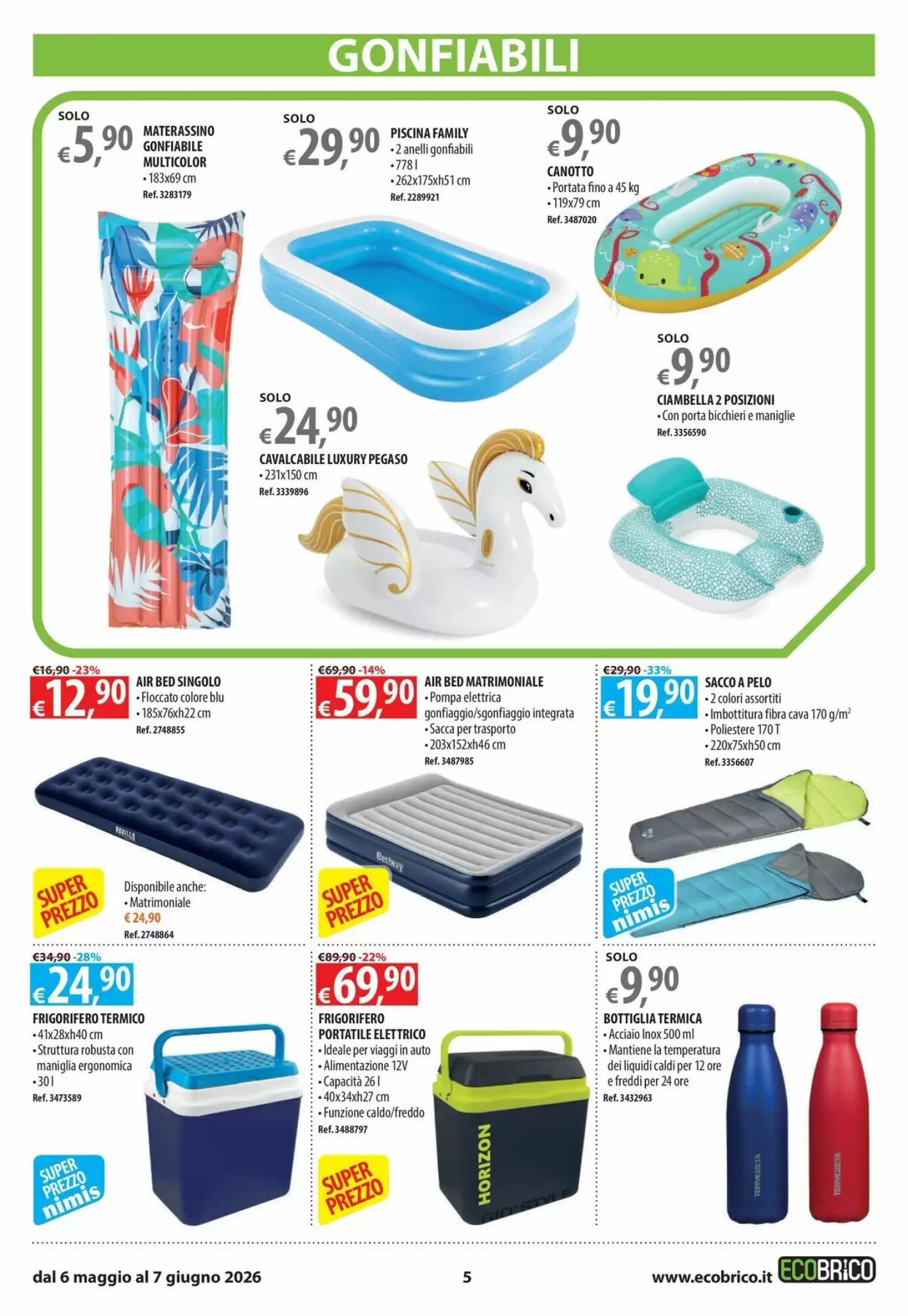 Volantino promozionale Ecobrico  valide dal 06/05/2026 - Pagina 5.