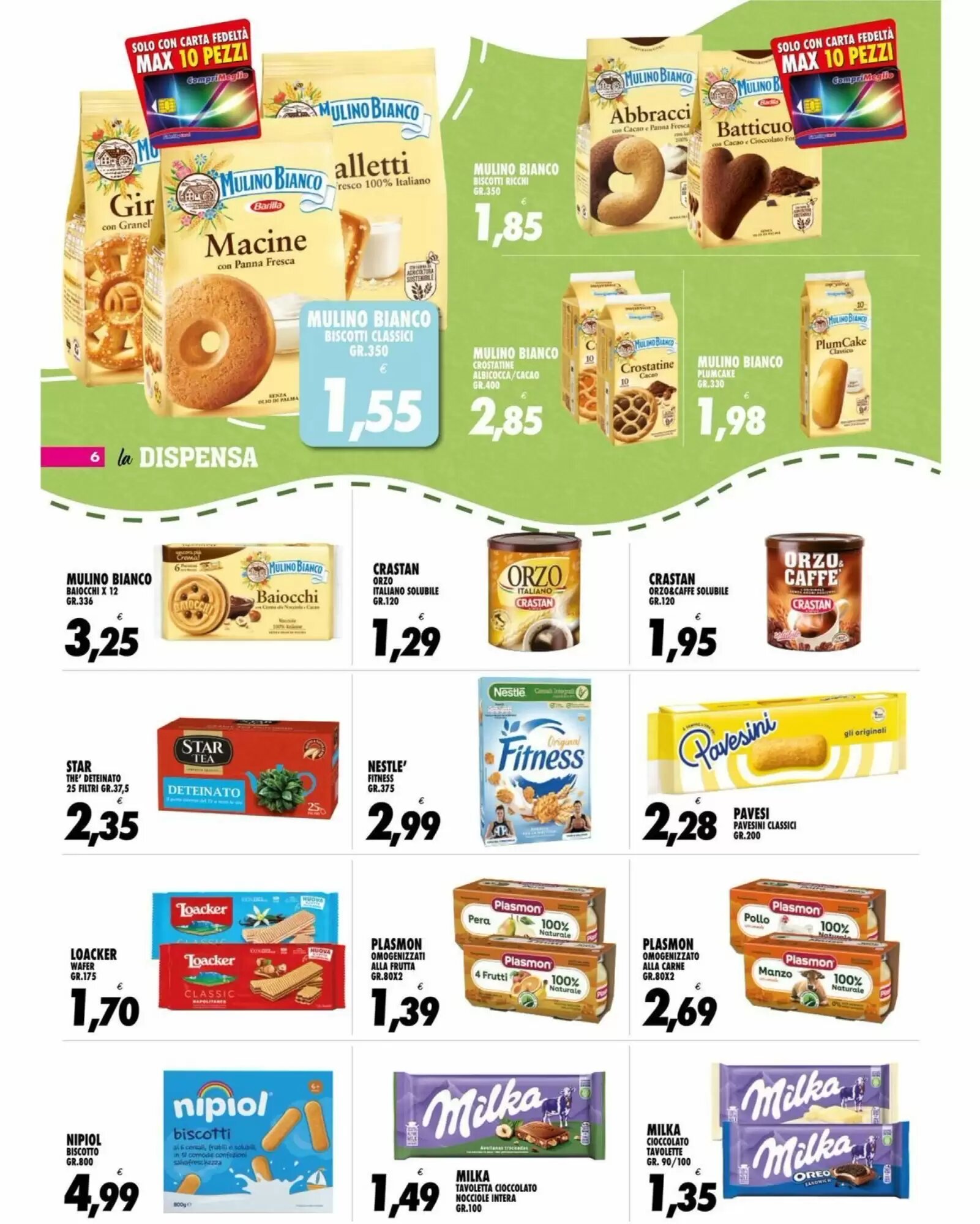 Volantino promozionale Compri Meglio  valide dal 06/05/2026 - Pagina 6.