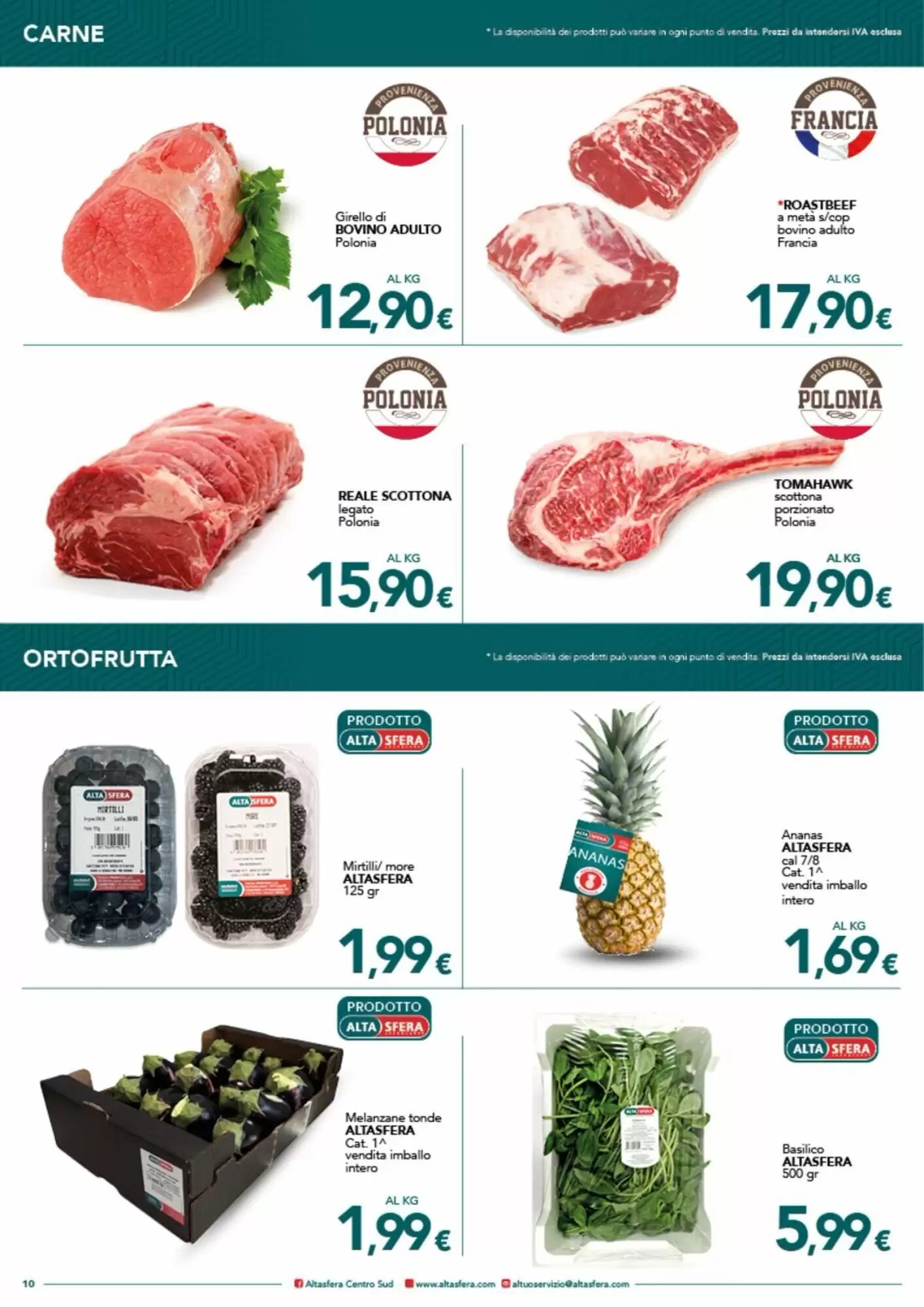 Volantino promozionale Altasfera  valide dal 06/05/2026 - Pagina 10.