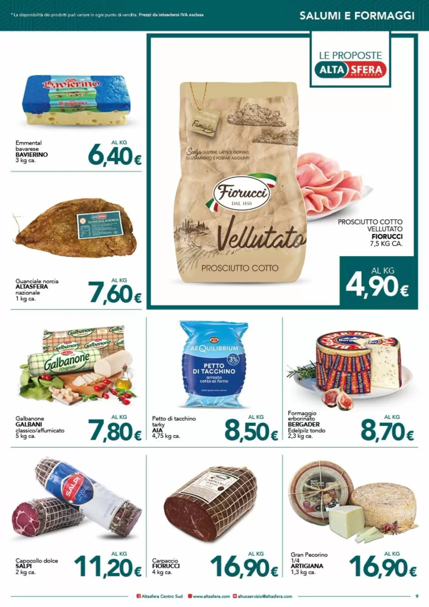 Volantino promozionale Altasfera  valide dal 06/05/2026 - Pagina 9.