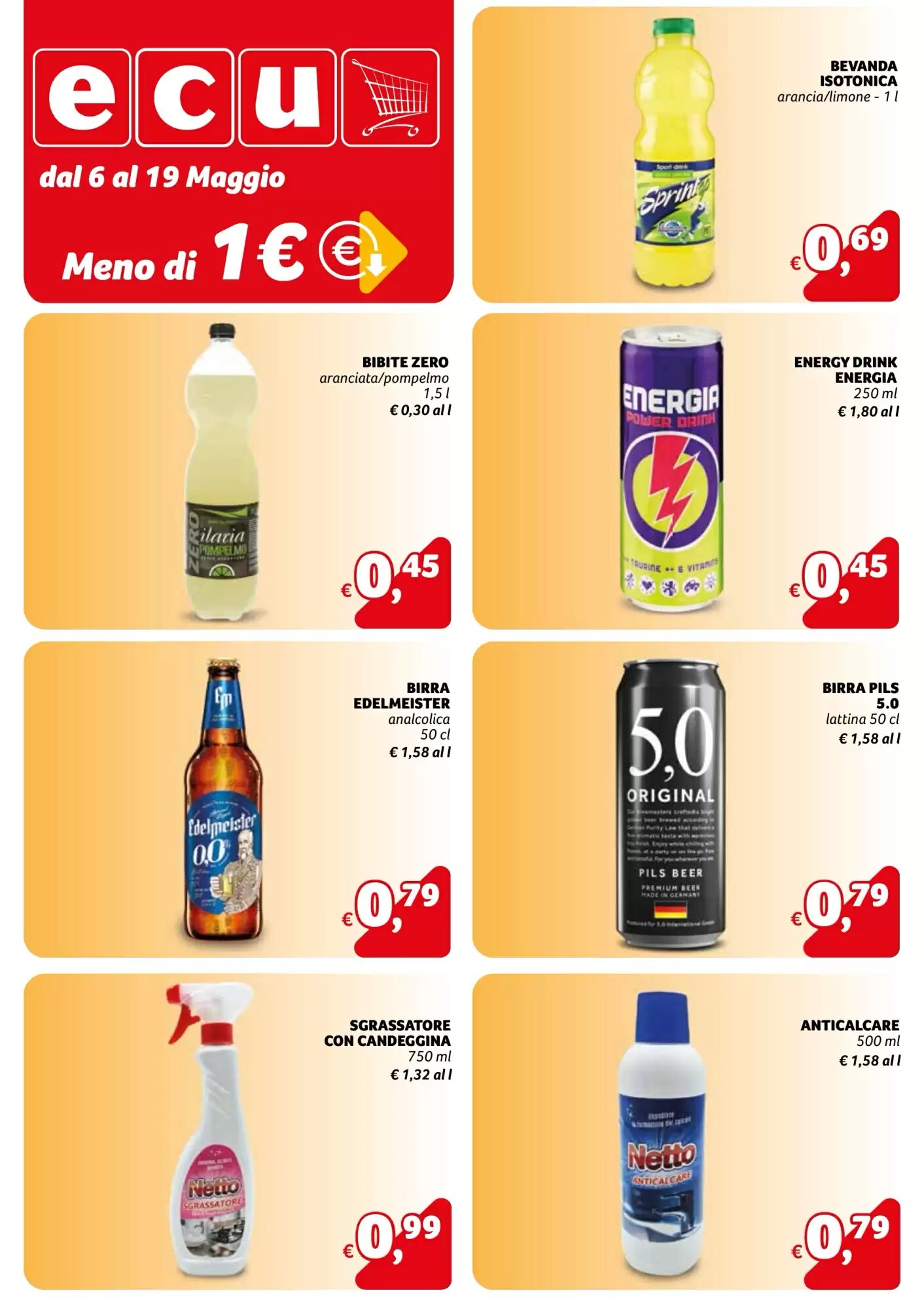 Volantino promozionale Ecu Discount  valide dal 06/05/2026 - Pagina 10.