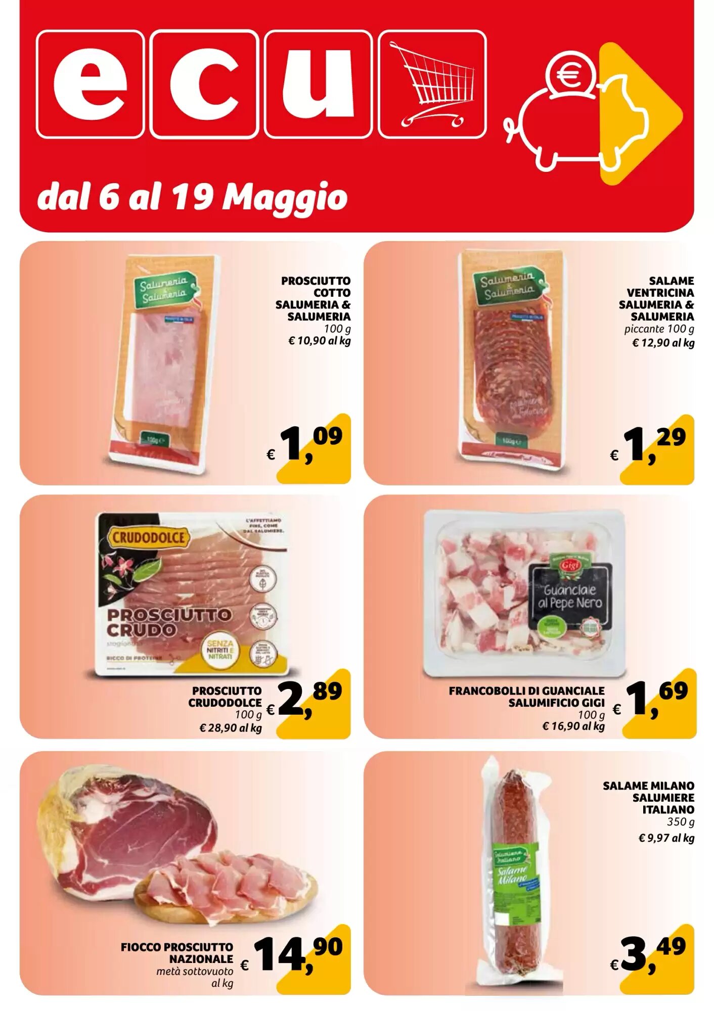 Volantino promozionale Ecu Discount  valide dal 06/05/2026 - Pagina 16.