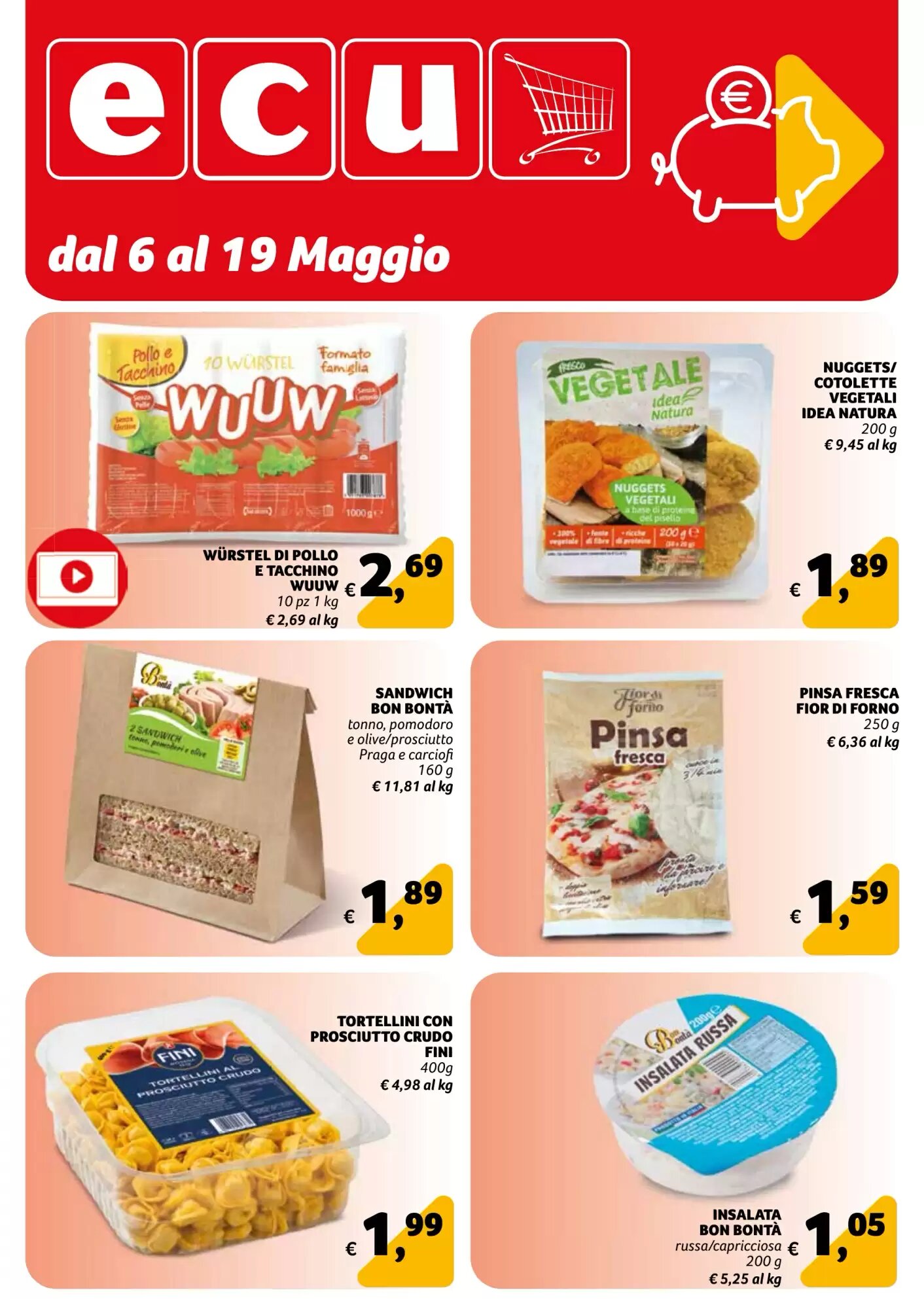 Volantino promozionale Ecu Discount  valide dal 06/05/2026 - Pagina 17.