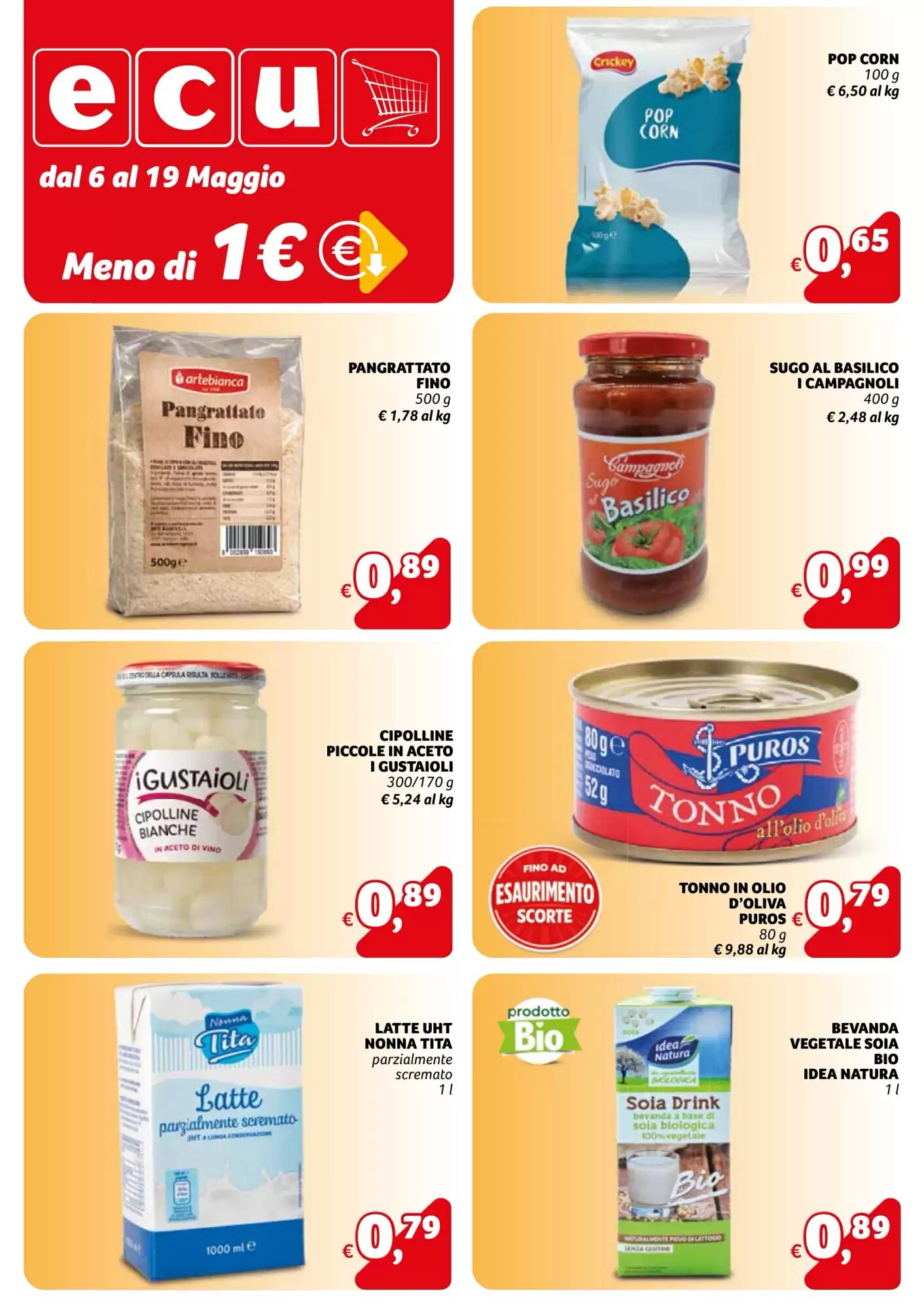 Volantino promozionale Ecu Discount  valide dal 06/05/2026 - Pagina 9.