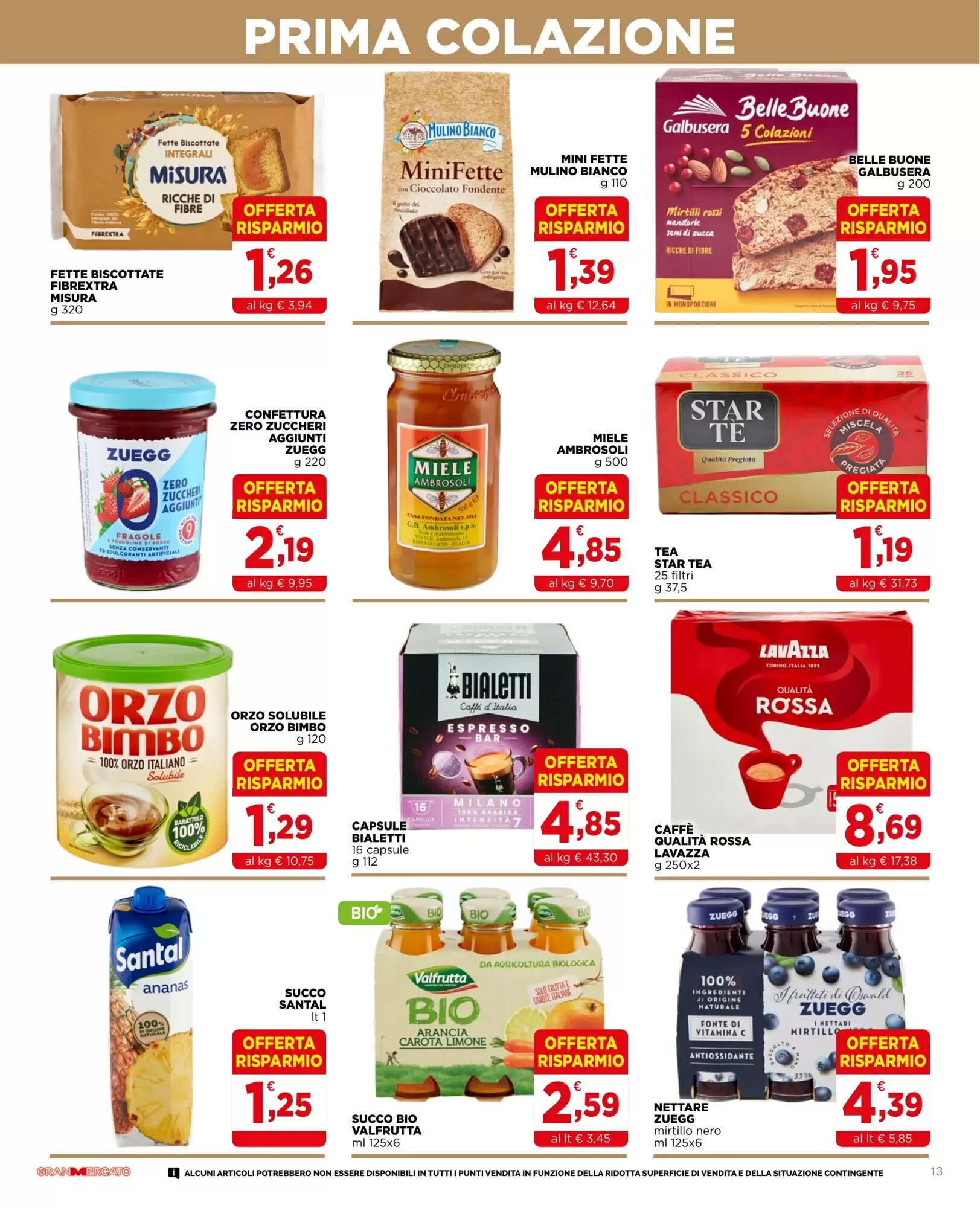 Volantino promozionale Gran mercato  valide dal 06/05/2026 - Pagina 13.