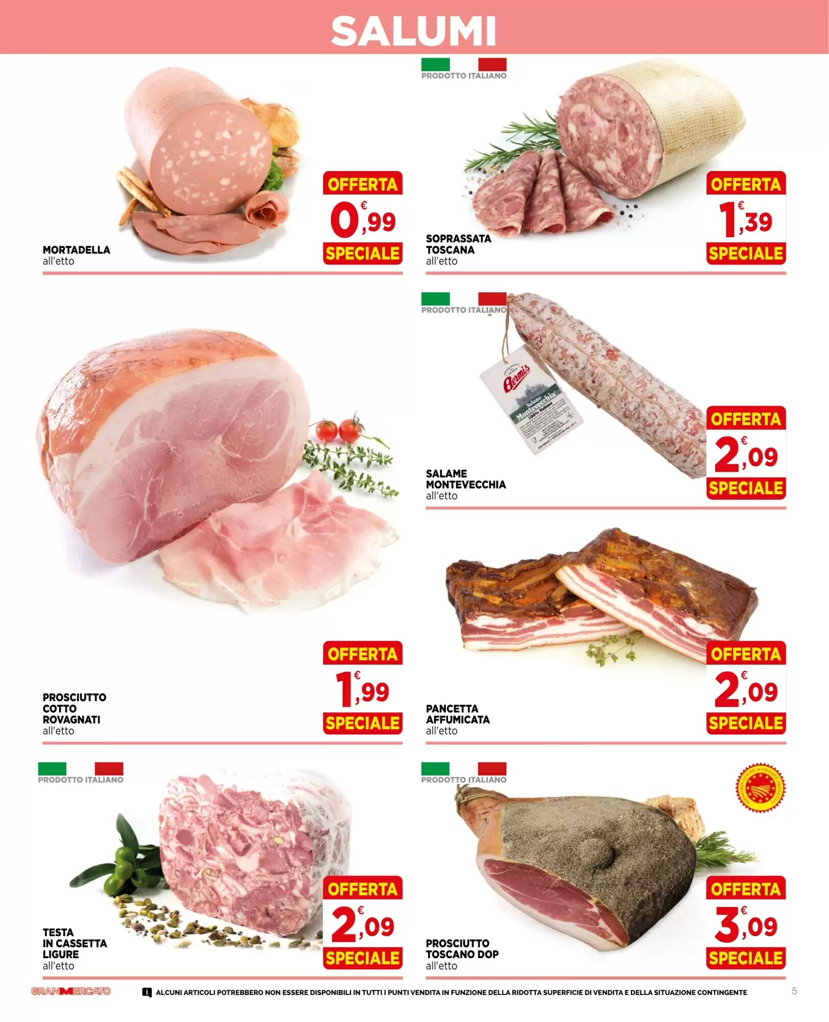 Volantino promozionale Gran mercato  valide dal 06/05/2026 - Pagina 5.