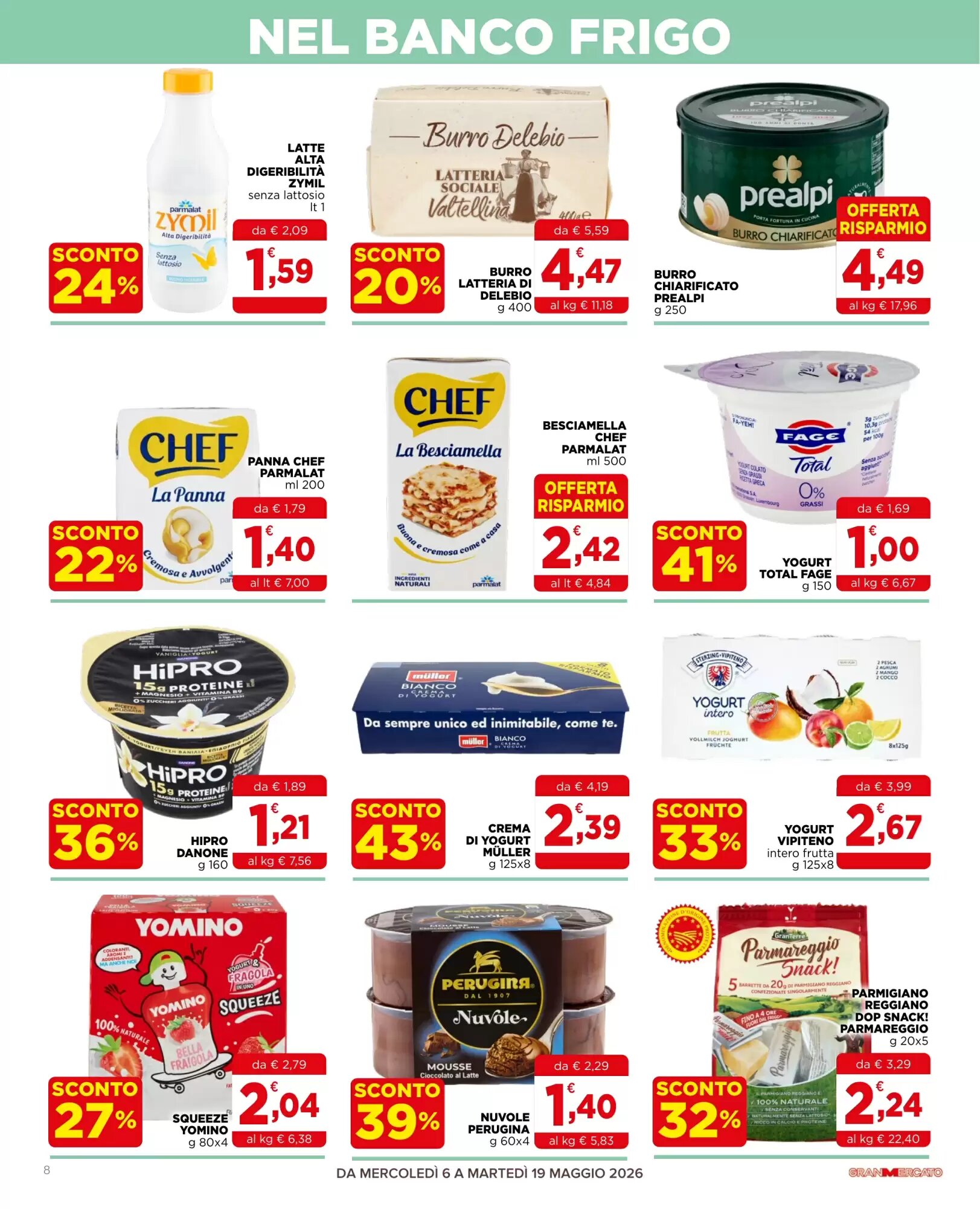 Volantino promozionale Gran mercato  valide dal 06/05/2026 - Pagina 8.
