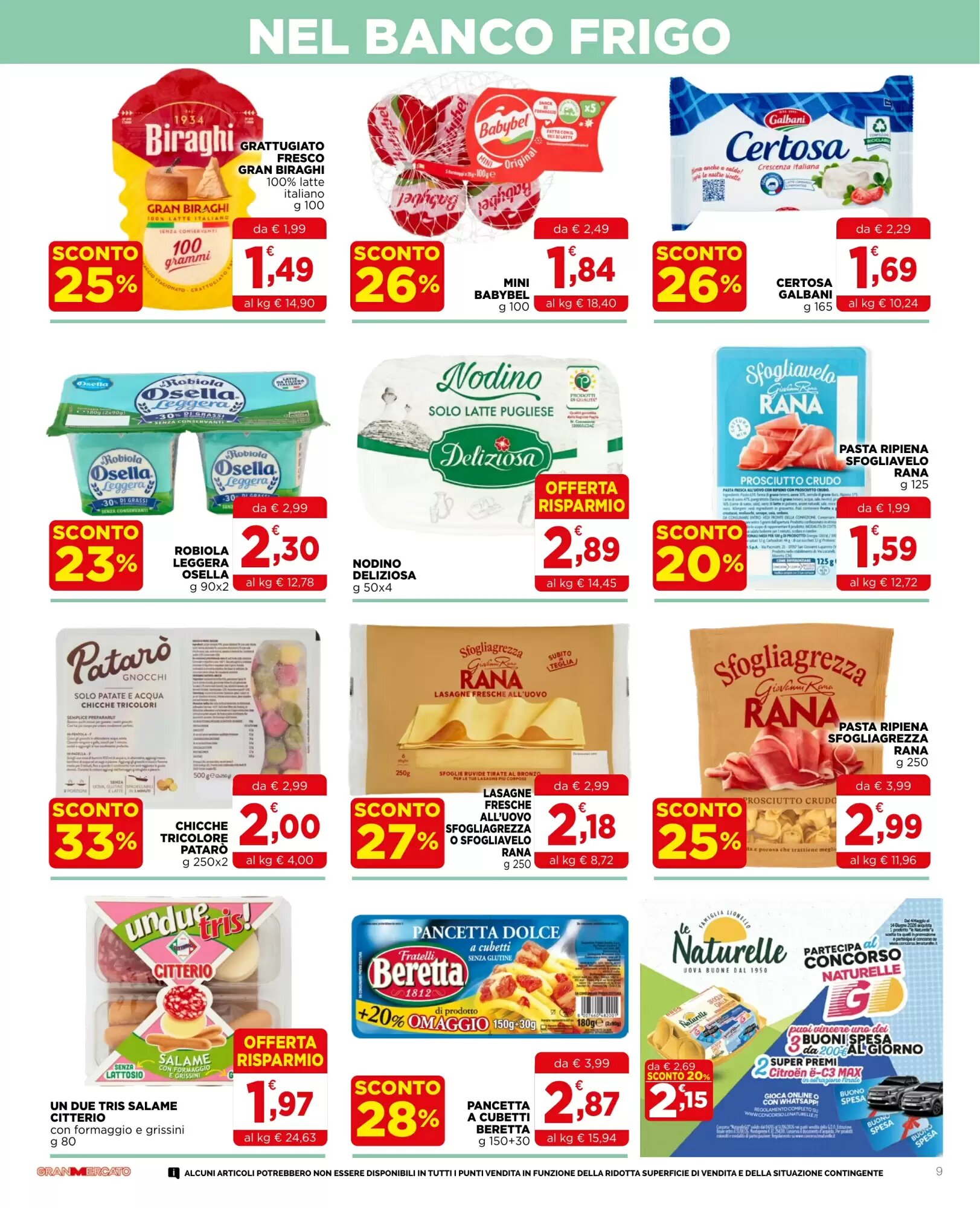 Volantino promozionale Gran mercato  valide dal 06/05/2026 - Pagina 9.