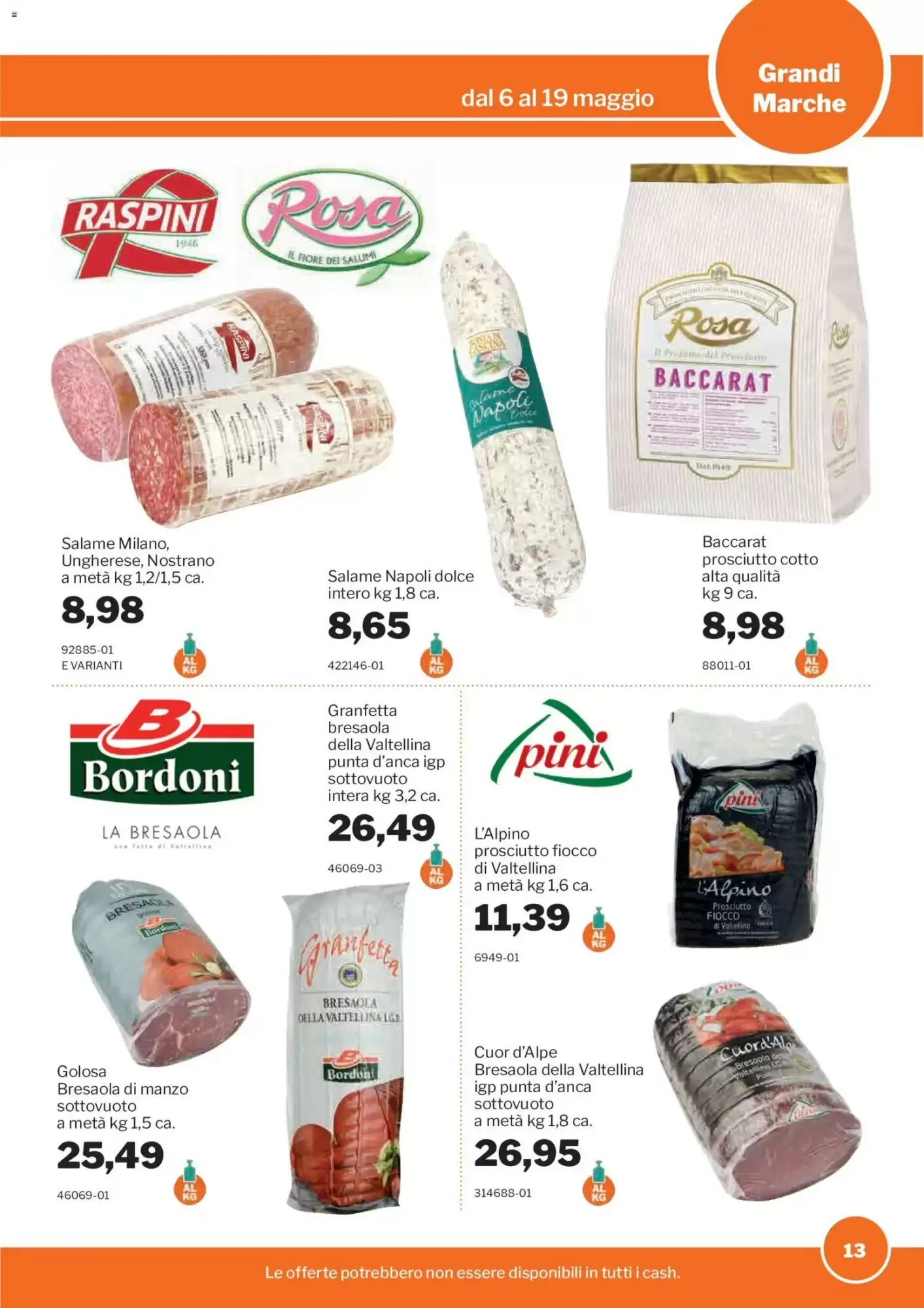 Volantino promozionale GrosMarket  valide dal 06/05/2026 - Pagina 13.