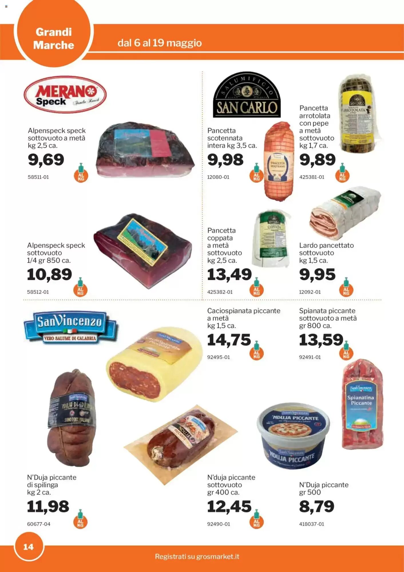 Volantino promozionale GrosMarket  valide dal 06/05/2026 - Pagina 14.