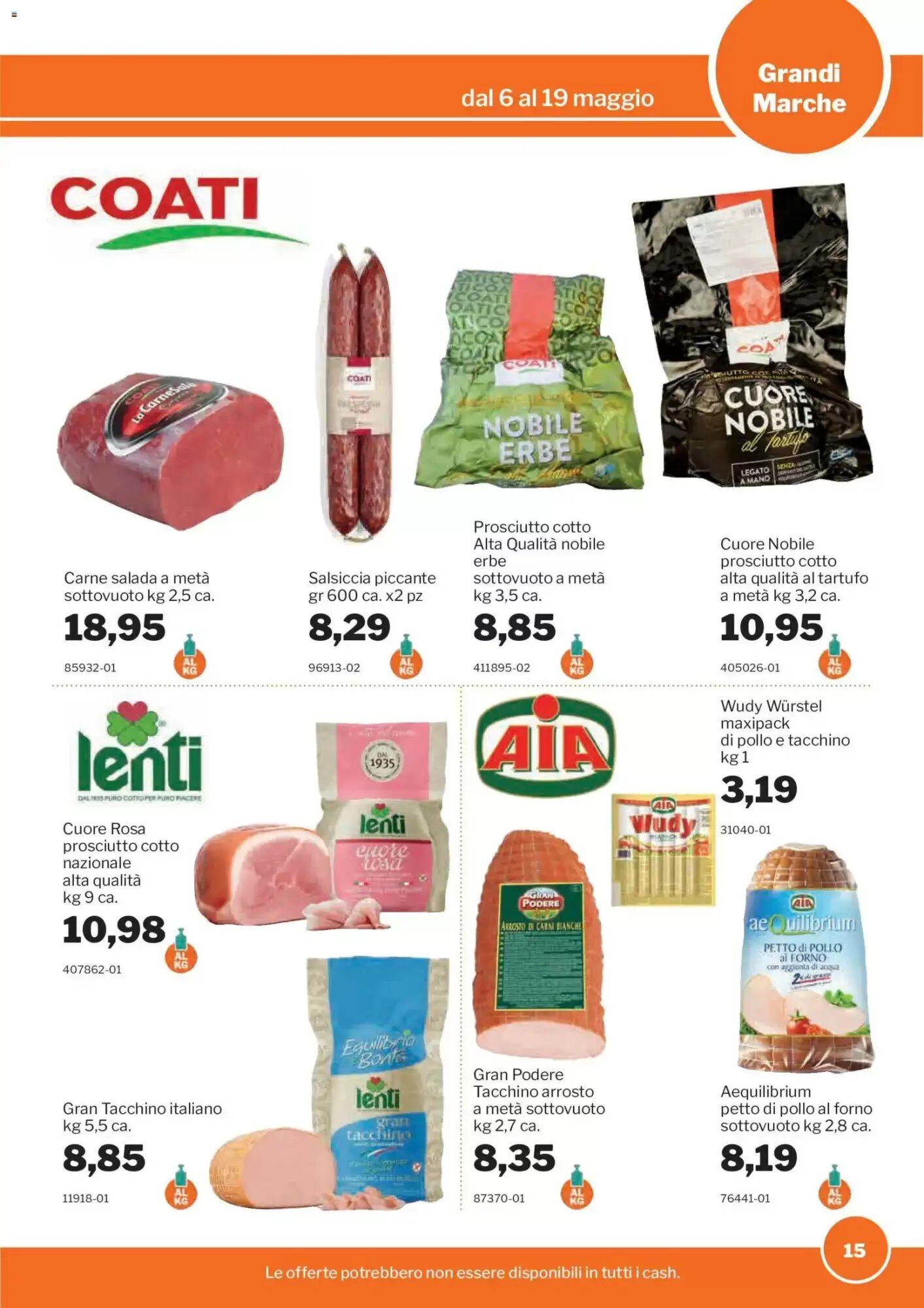 Volantino promozionale GrosMarket  valide dal 06/05/2026 - Pagina 15.