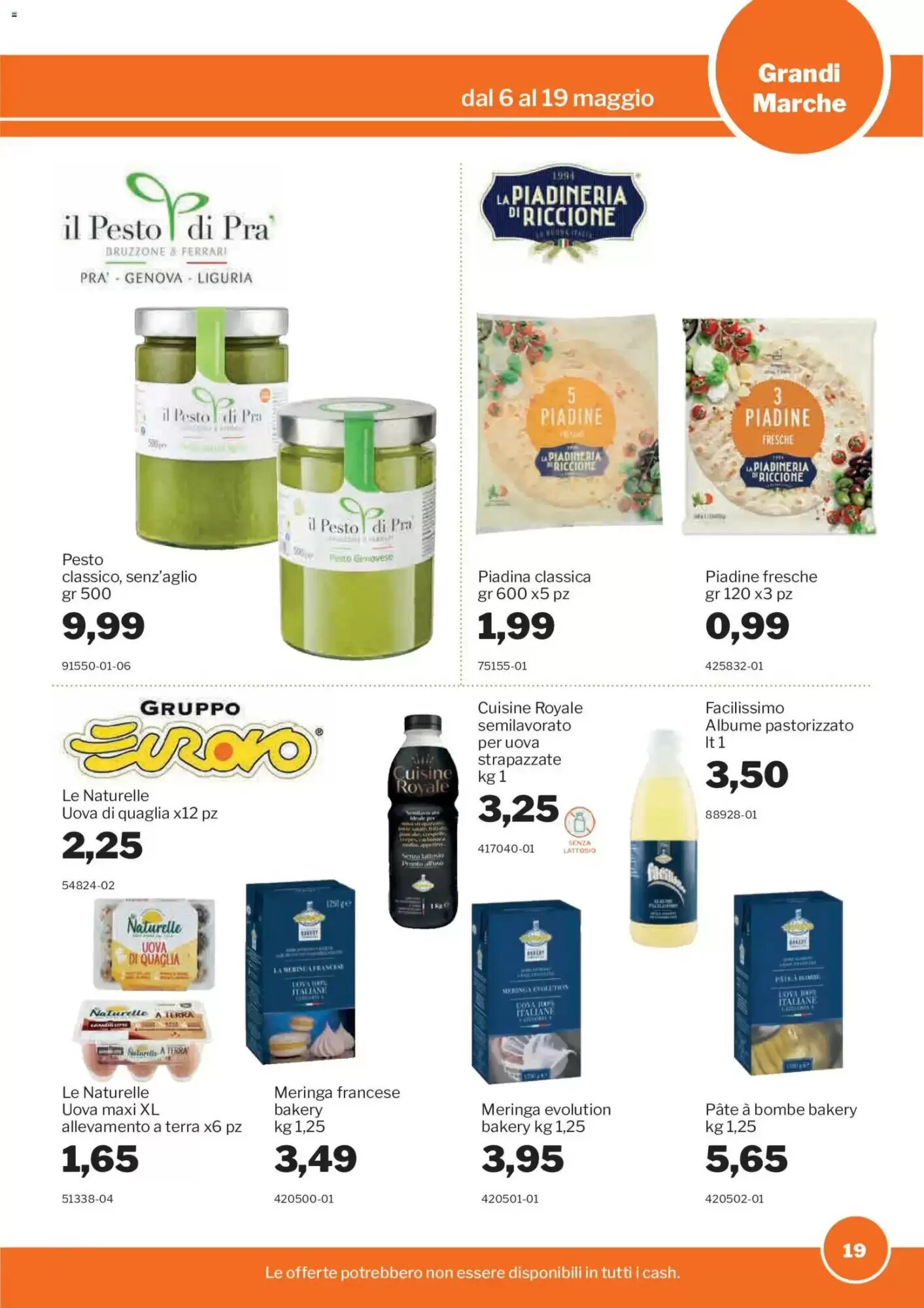Volantino promozionale GrosMarket  valide dal 06/05/2026 - Pagina 19.