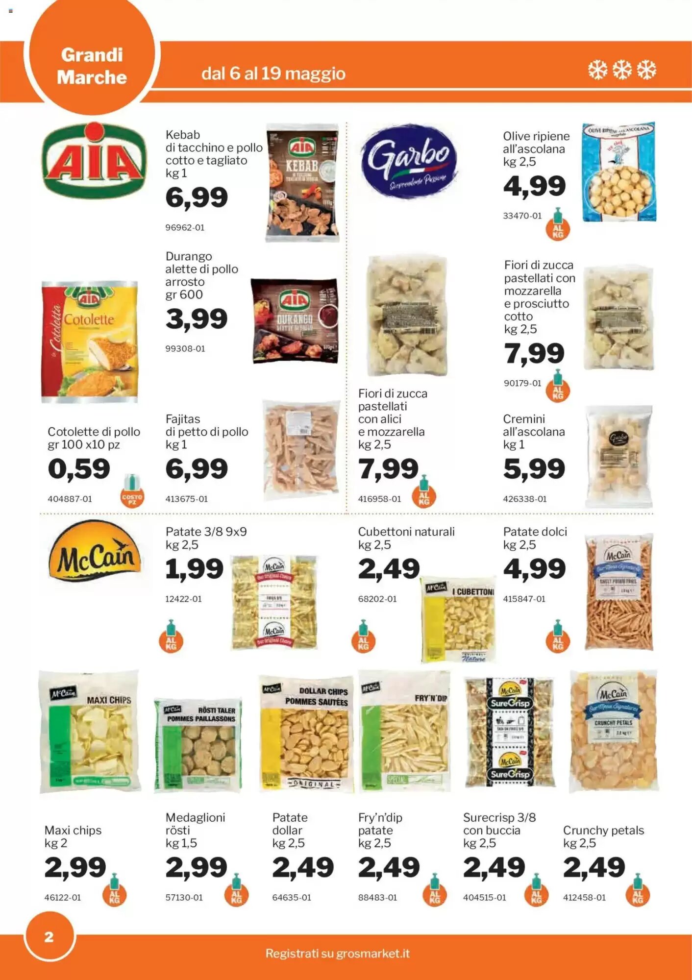 Volantino promozionale GrosMarket  valide dal 06/05/2026 - Pagina 2.