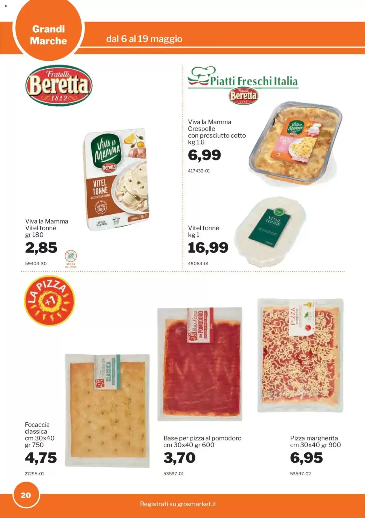 Volantino promozionale GrosMarket  valide dal 06/05/2026 - Pagina 20.