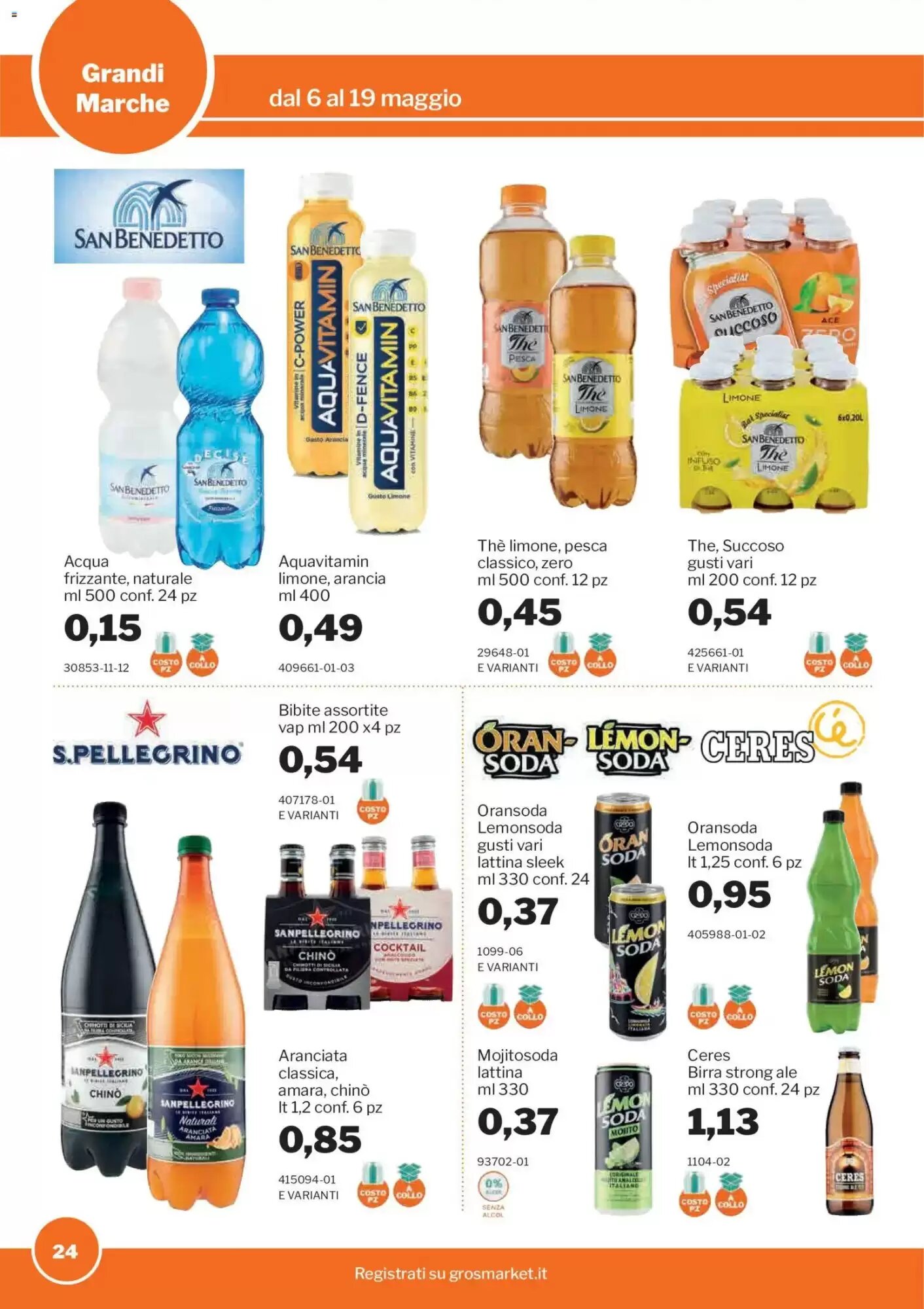 Volantino promozionale GrosMarket  valide dal 06/05/2026 - Pagina 24.