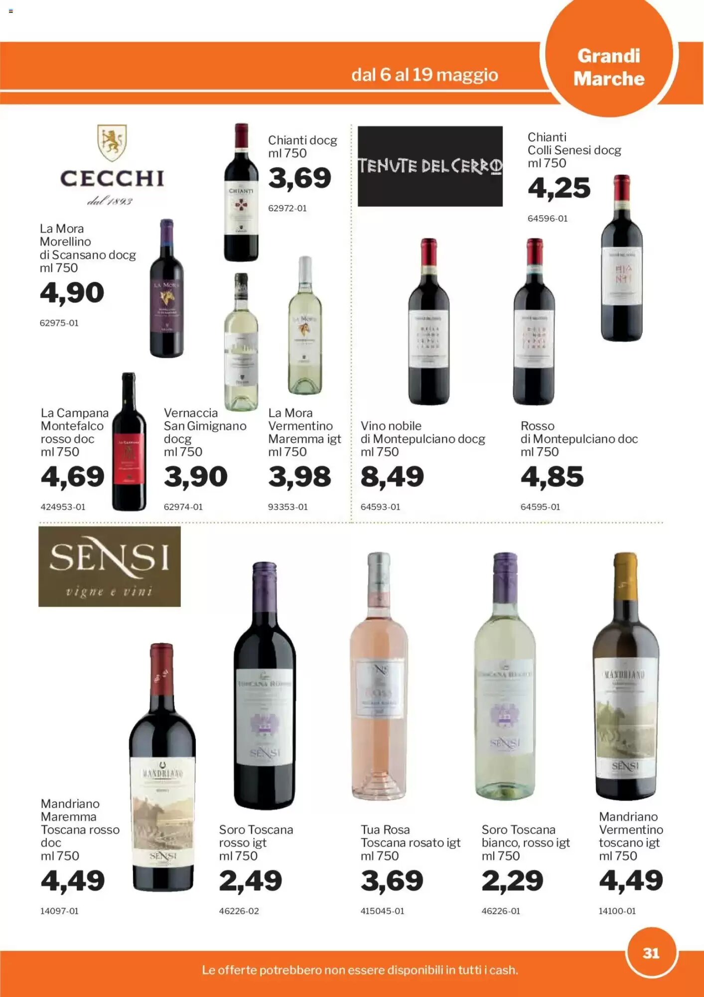 Volantino promozionale GrosMarket  valide dal 06/05/2026 - Pagina 31.