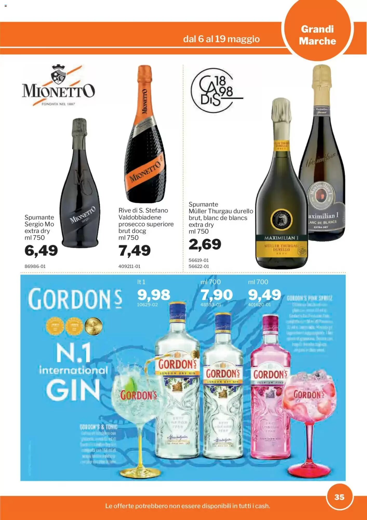 Volantino promozionale GrosMarket  valide dal 06/05/2026 - Pagina 35.