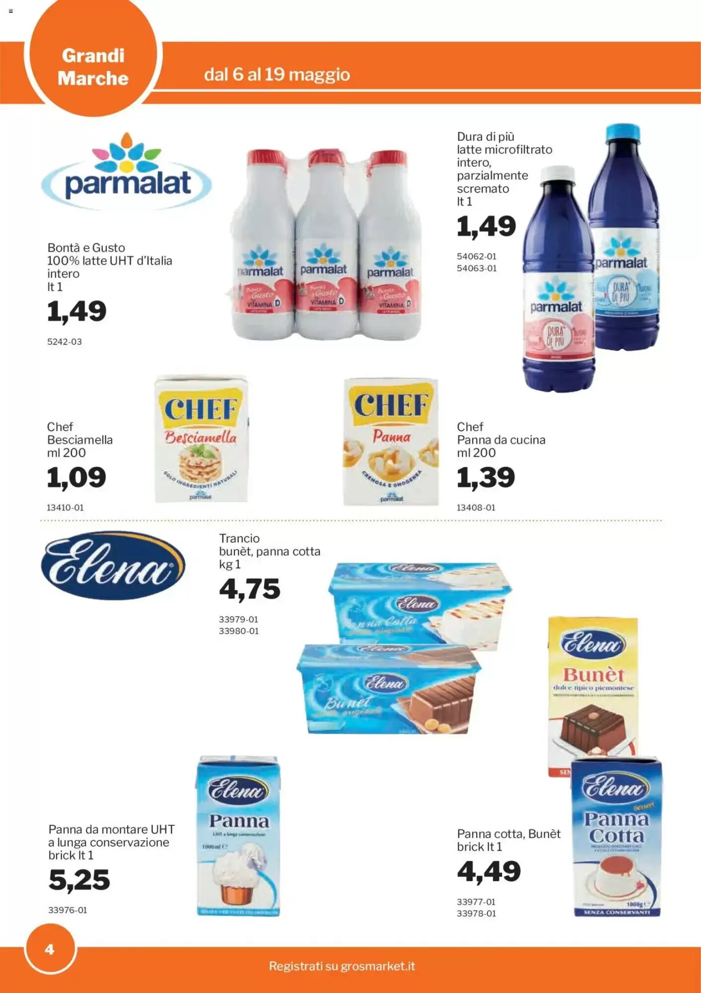 Volantino promozionale GrosMarket  valide dal 06/05/2026 - Pagina 4.