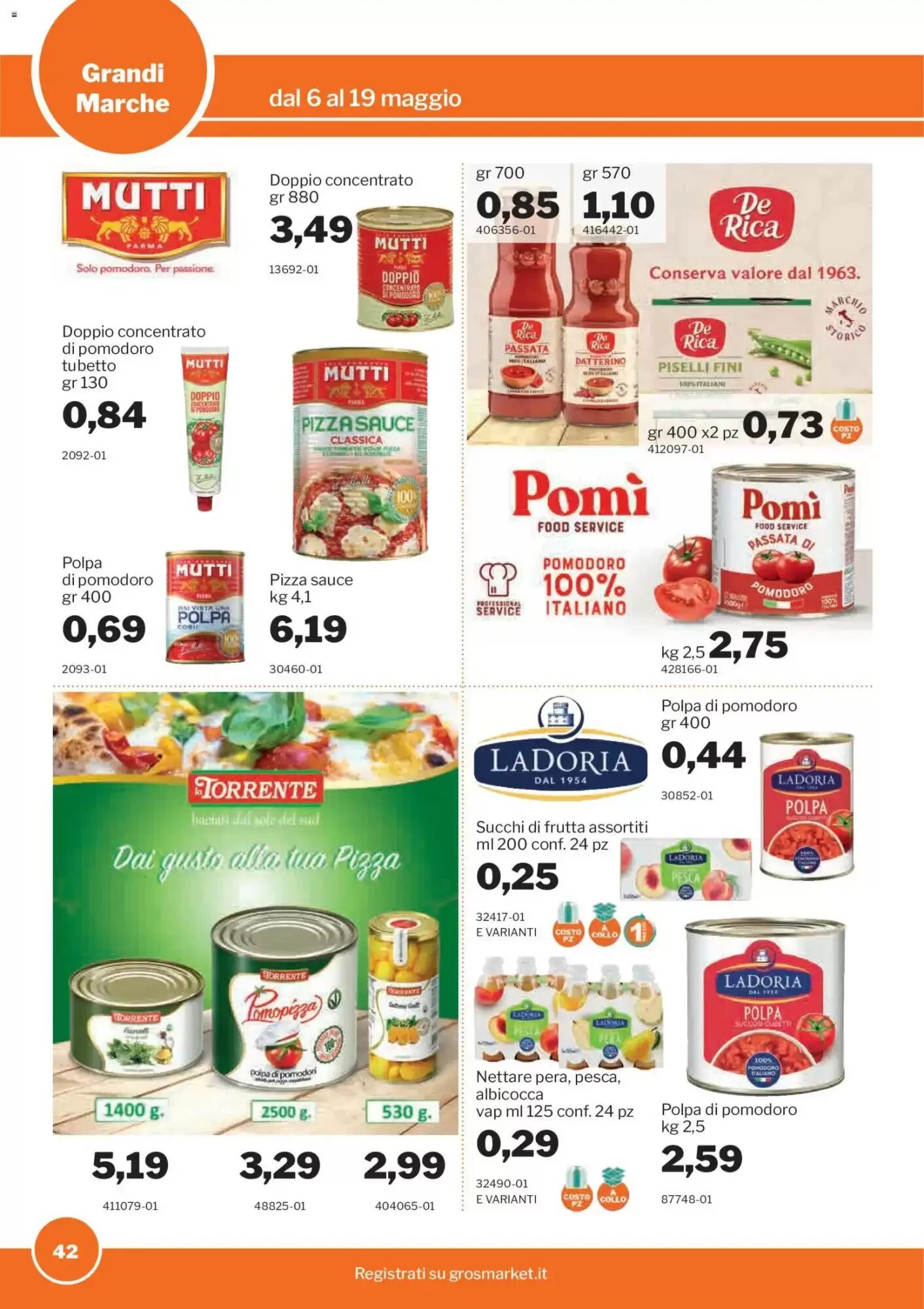 Volantino promozionale GrosMarket  valide dal 06/05/2026 - Pagina 42.