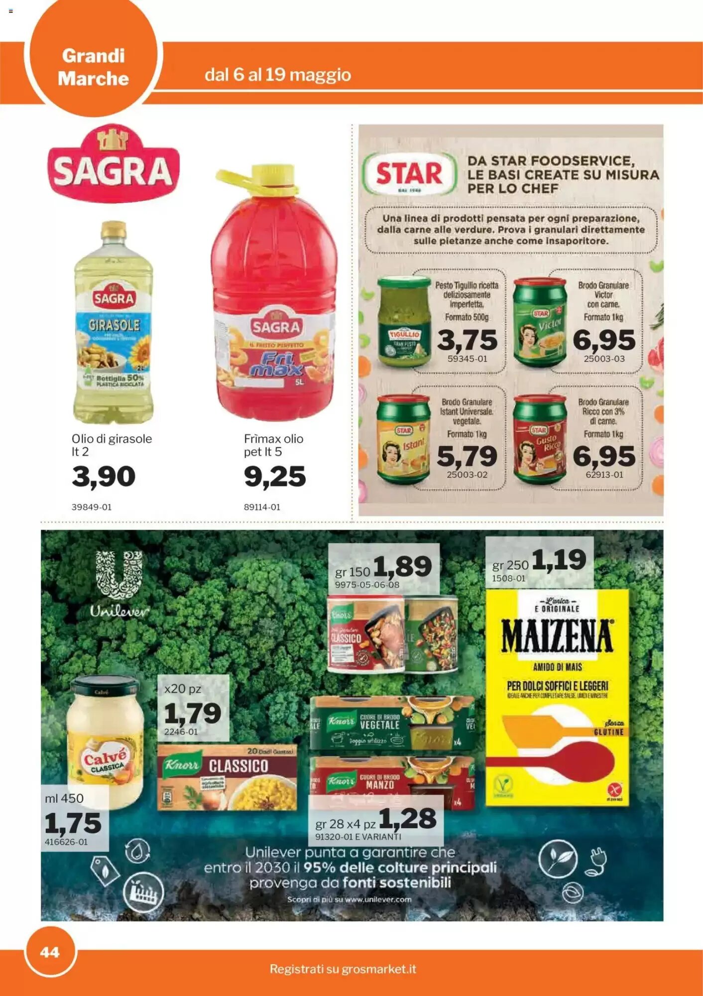 Volantino promozionale GrosMarket  valide dal 06/05/2026 - Pagina 44.