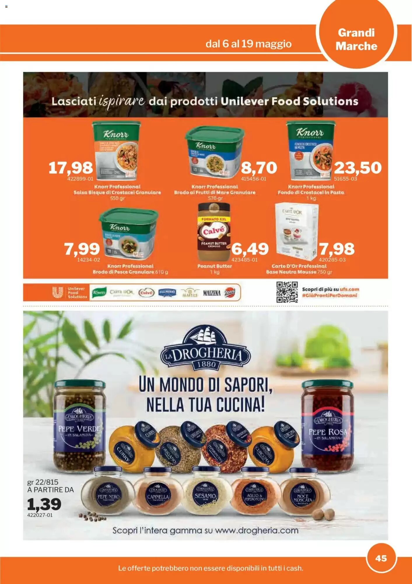 Volantino promozionale GrosMarket  valide dal 06/05/2026 - Pagina 45.