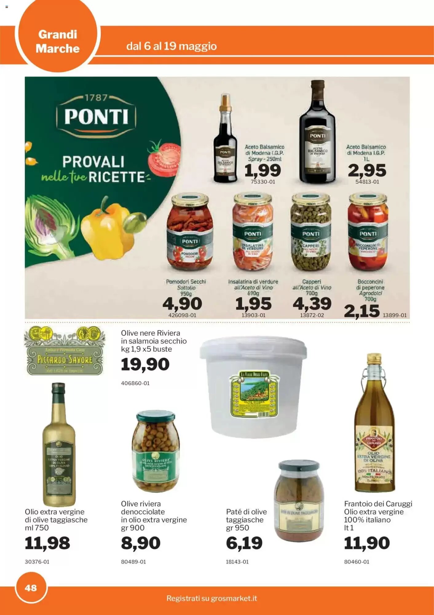 Volantino promozionale GrosMarket  valide dal 06/05/2026 - Pagina 48.