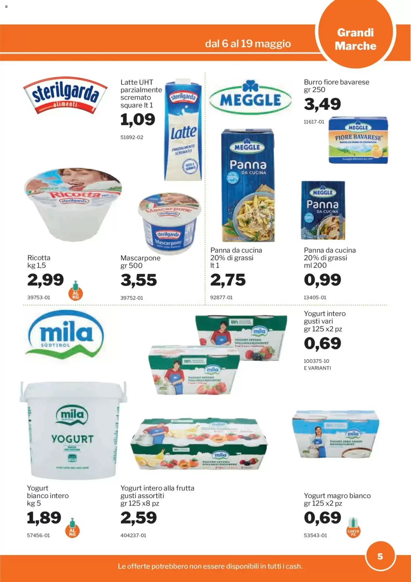 Volantino promozionale GrosMarket  valide dal 06/05/2026 - Pagina 5.