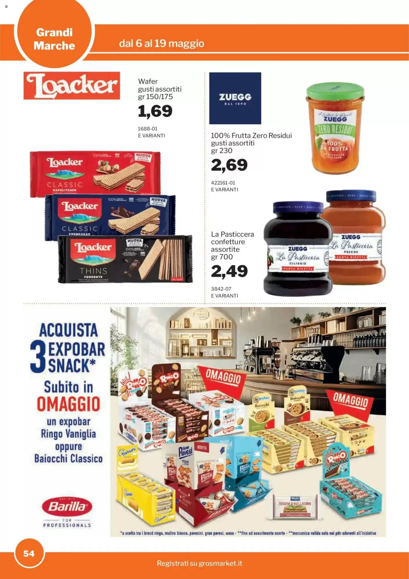Volantino promozionale GrosMarket  valide dal 06/05/2026 - Pagina 54.