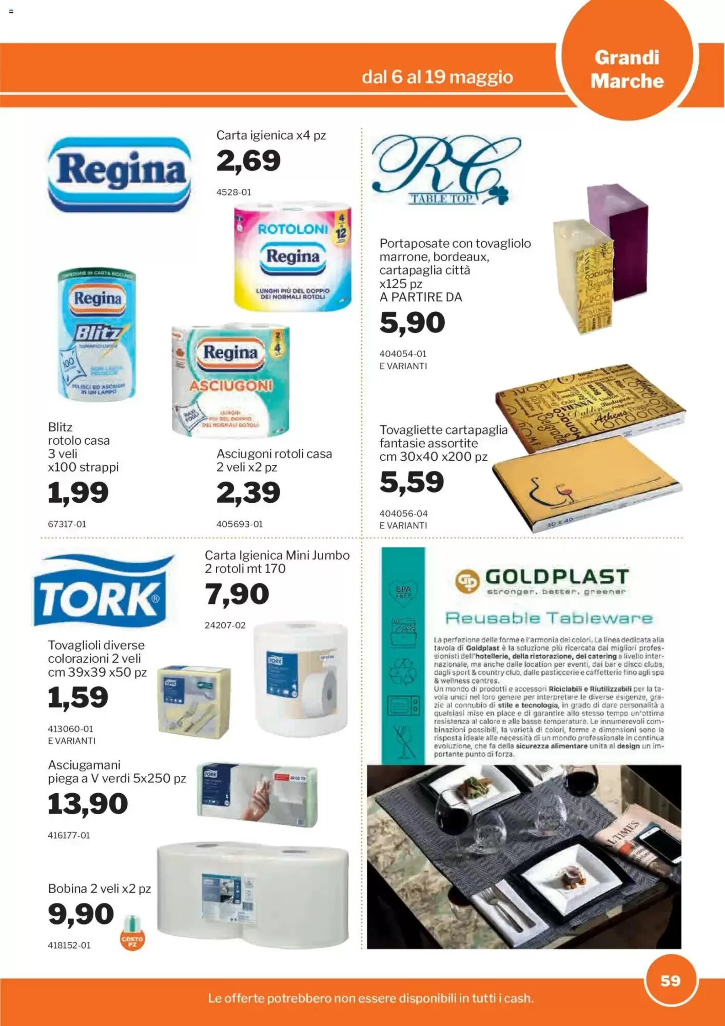 Volantino promozionale GrosMarket  valide dal 06/05/2026 - Pagina 59.