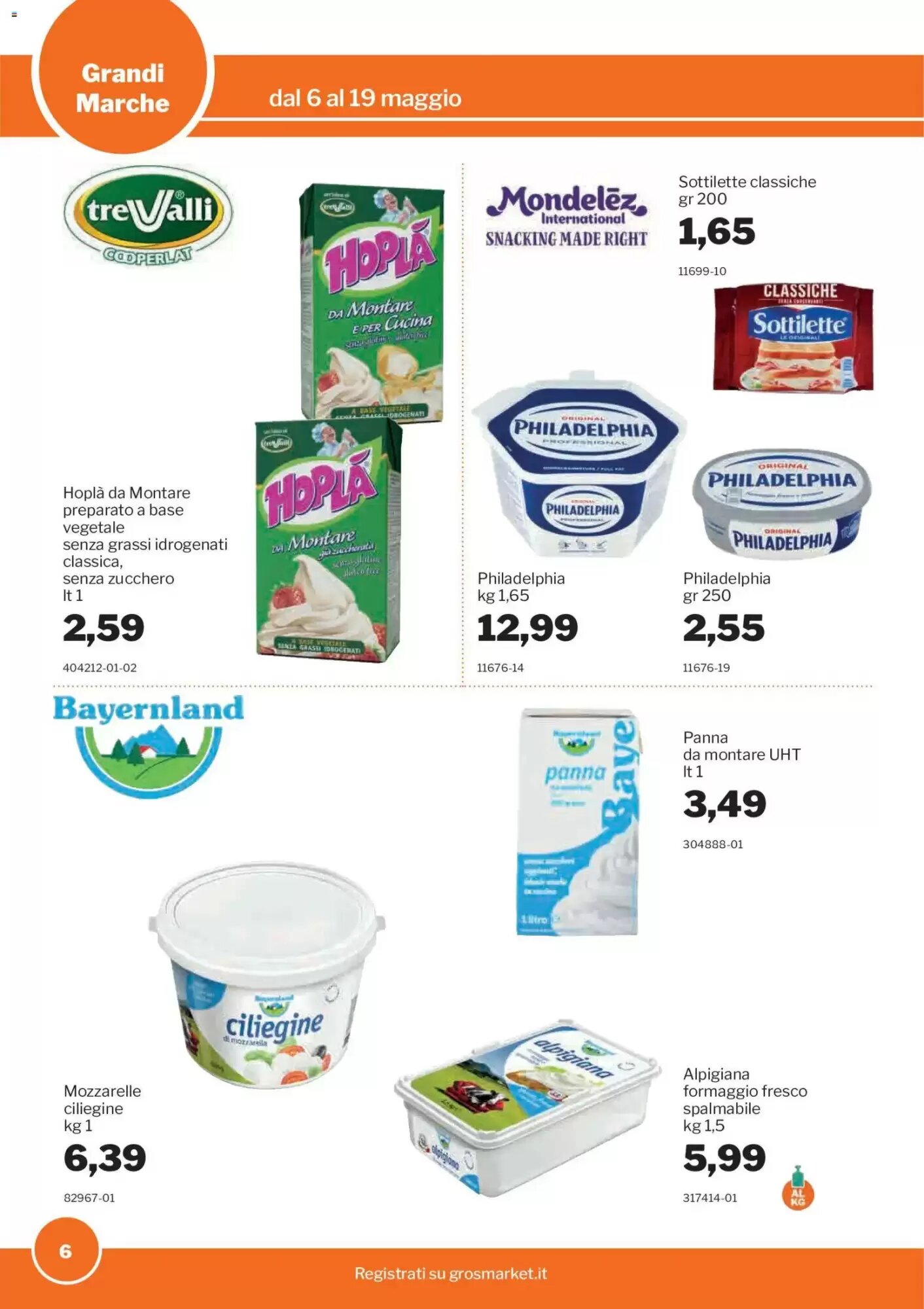 Volantino promozionale GrosMarket  valide dal 06/05/2026 - Pagina 6.