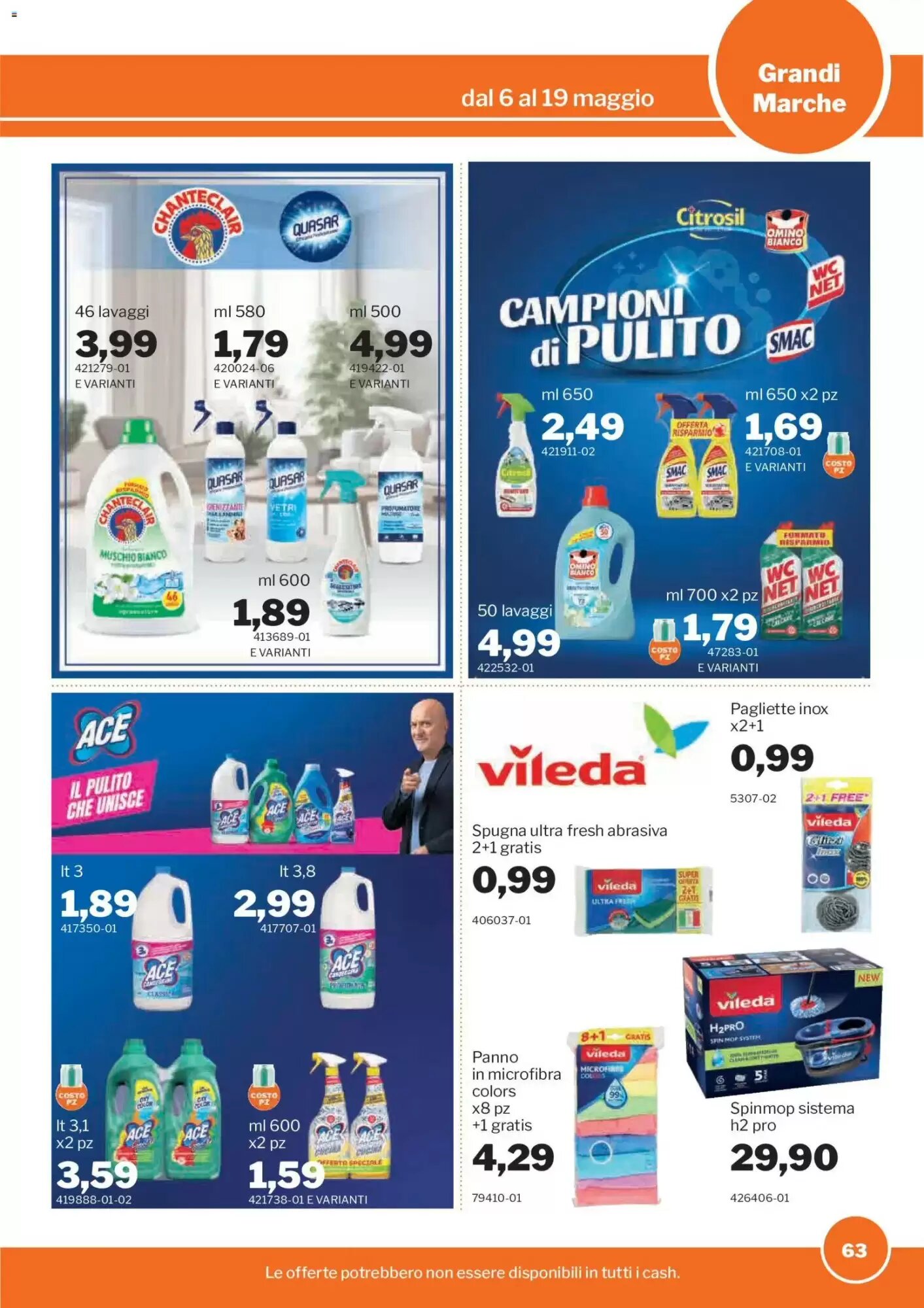 Volantino promozionale GrosMarket  valide dal 06/05/2026 - Pagina 63.
