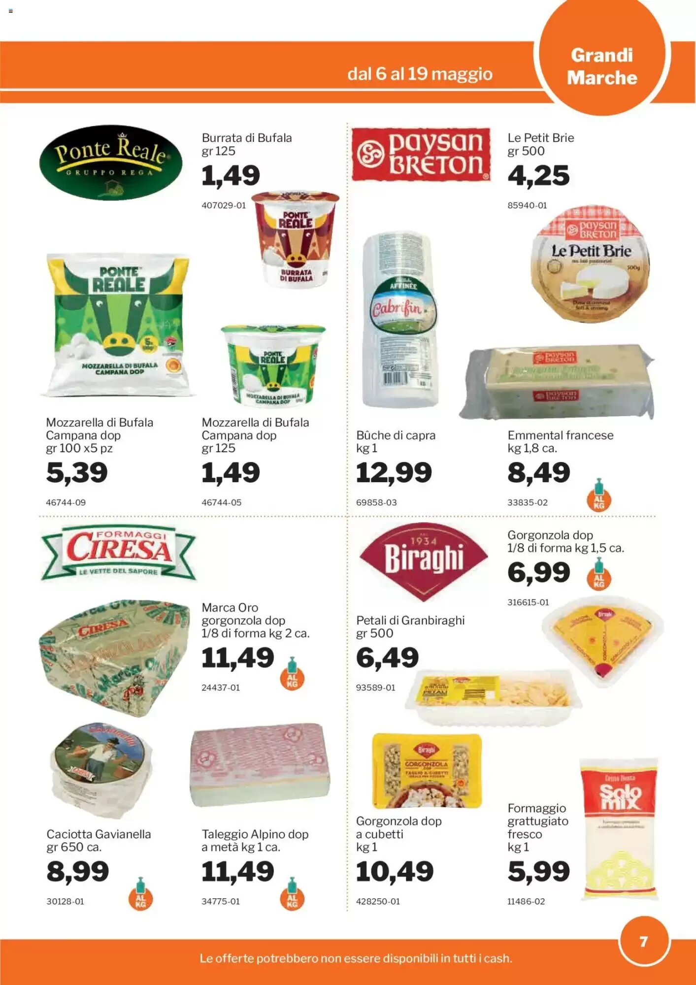 Volantino promozionale GrosMarket  valide dal 06/05/2026 - Pagina 7.