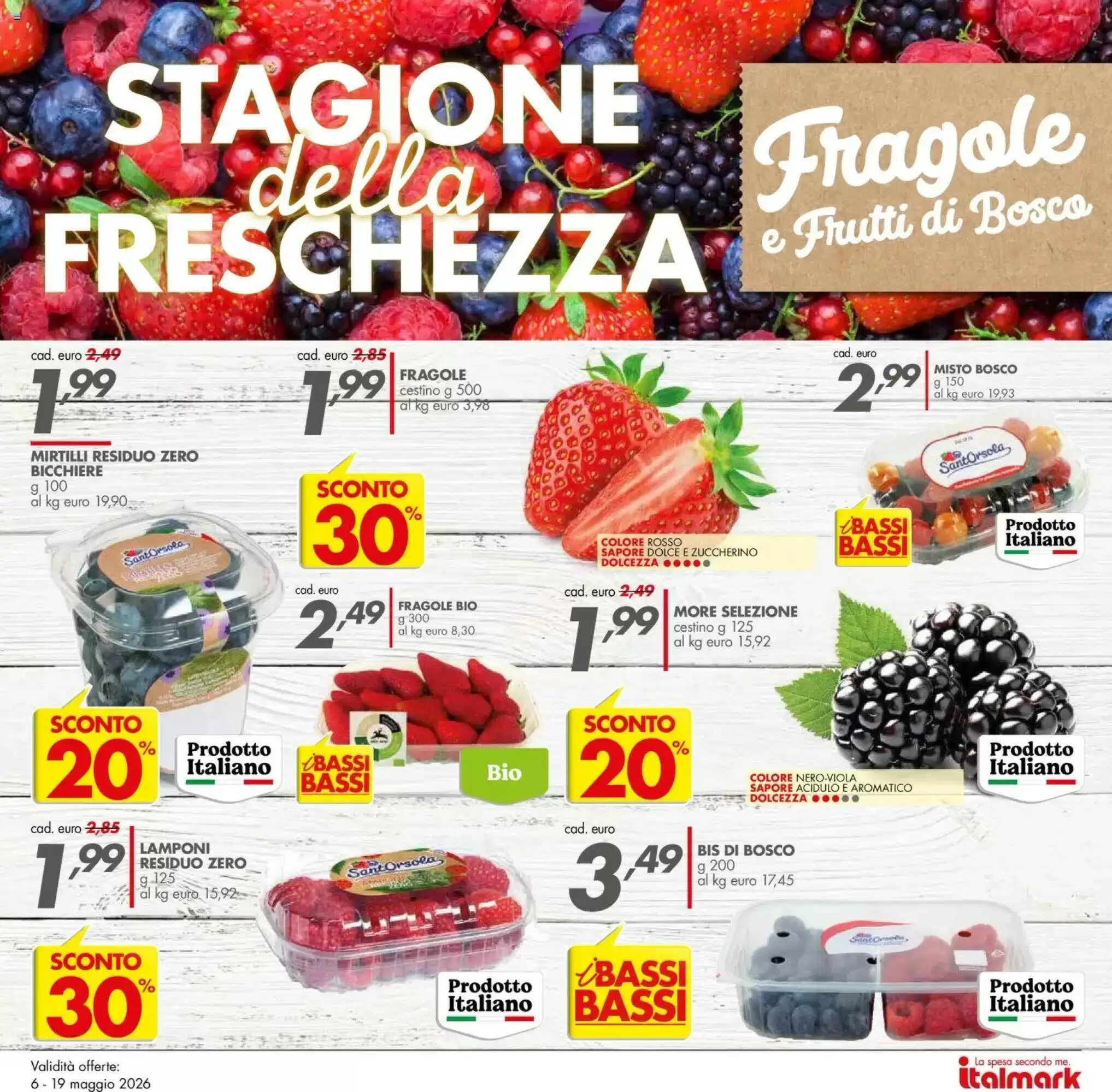 Volantino promozionale Italmark  valide dal 06/05/2026 - Pagina 18.